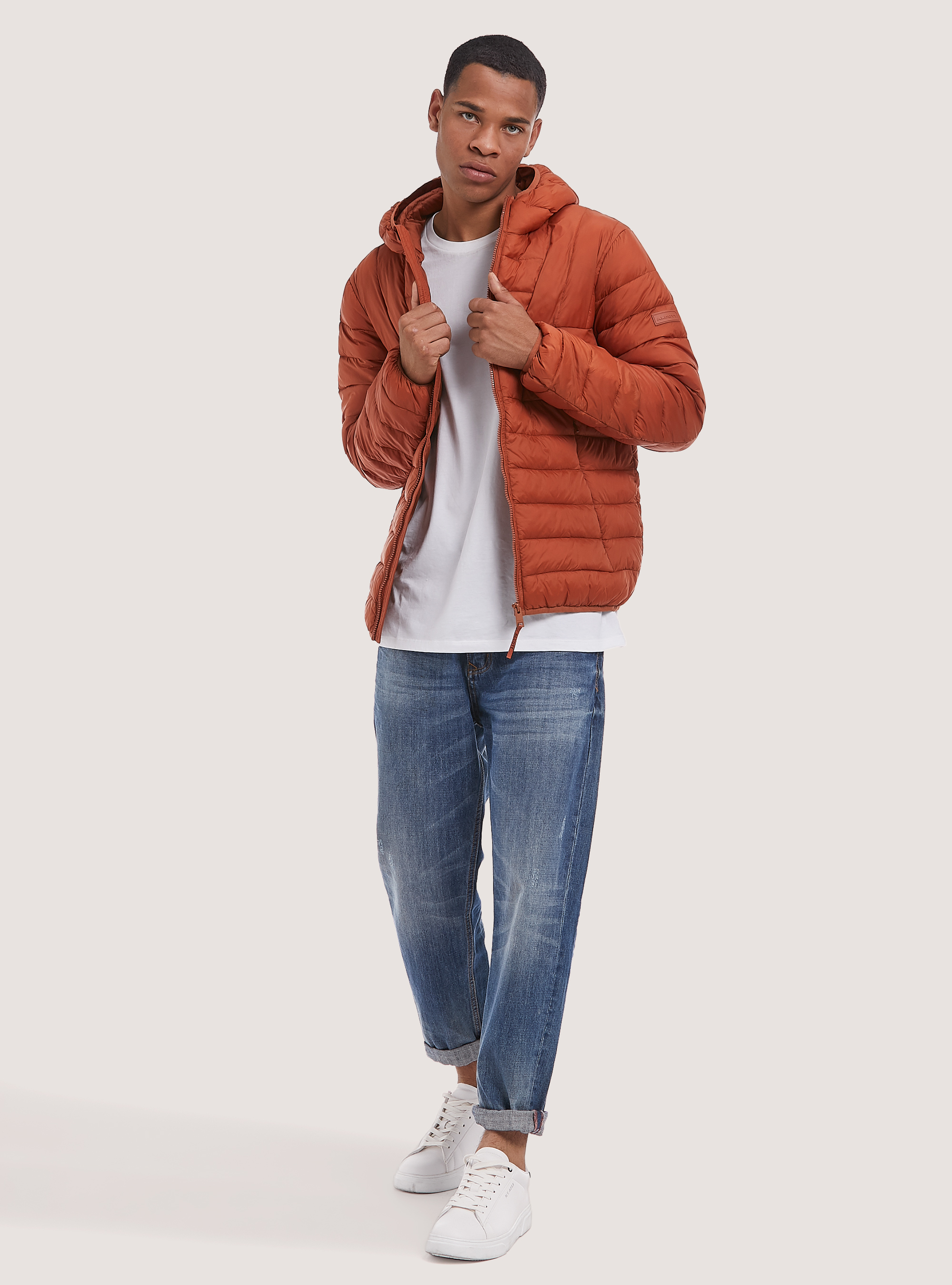 Jacket with recycled padding, OR2 ORANGE MED.