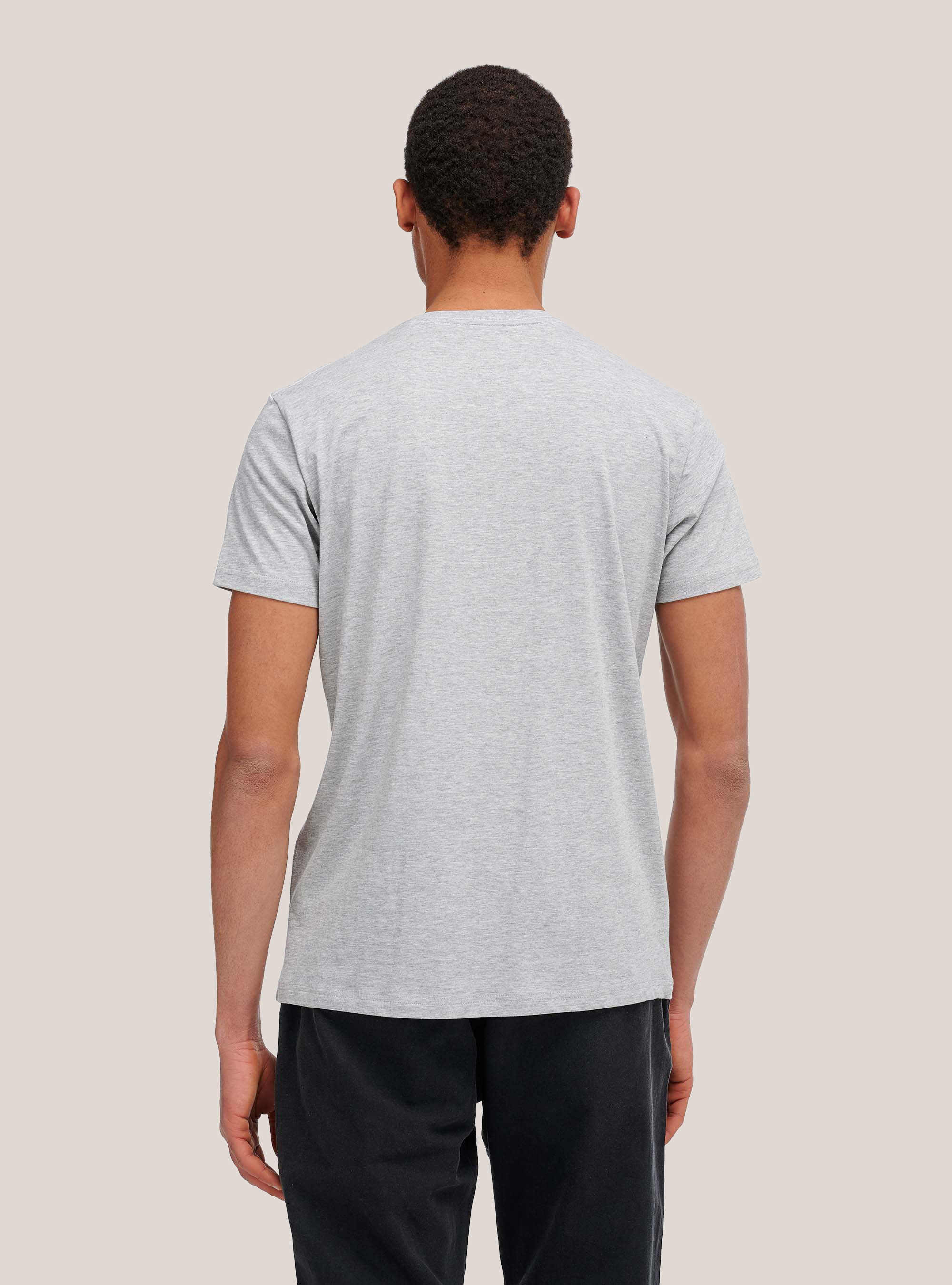 T-Shirt mit Alcott-Logo, C143 LIGHT GREY M