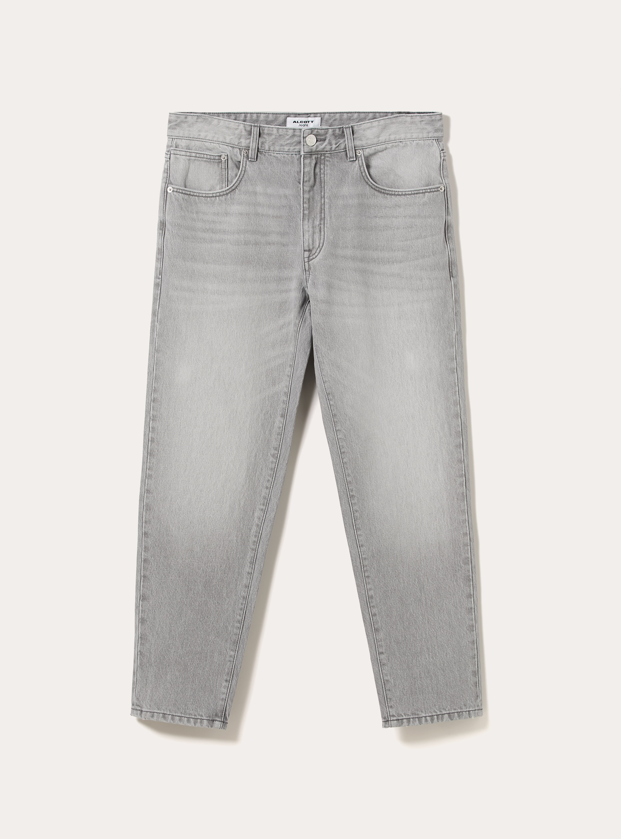 Pantaloni in denim loose fit, D00G GREY