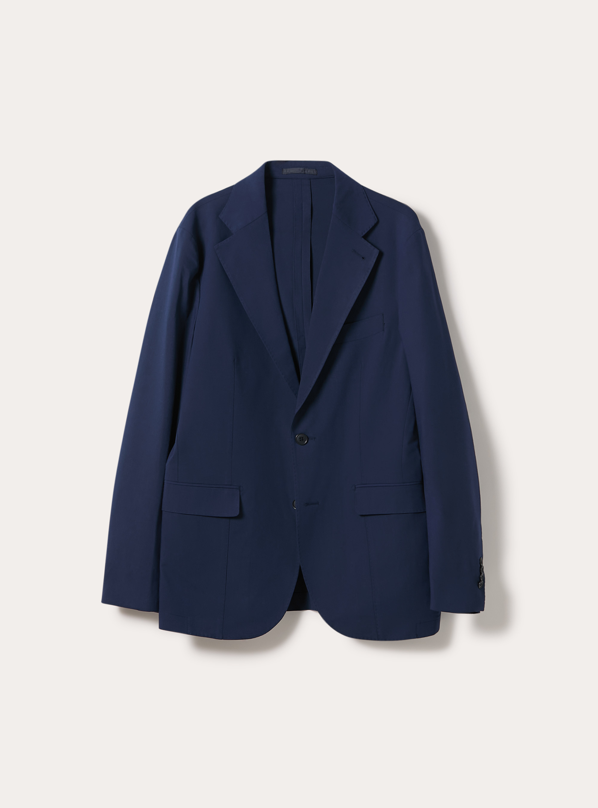 Single-breasted suit jacket, BL2 BLUE MEDIUM