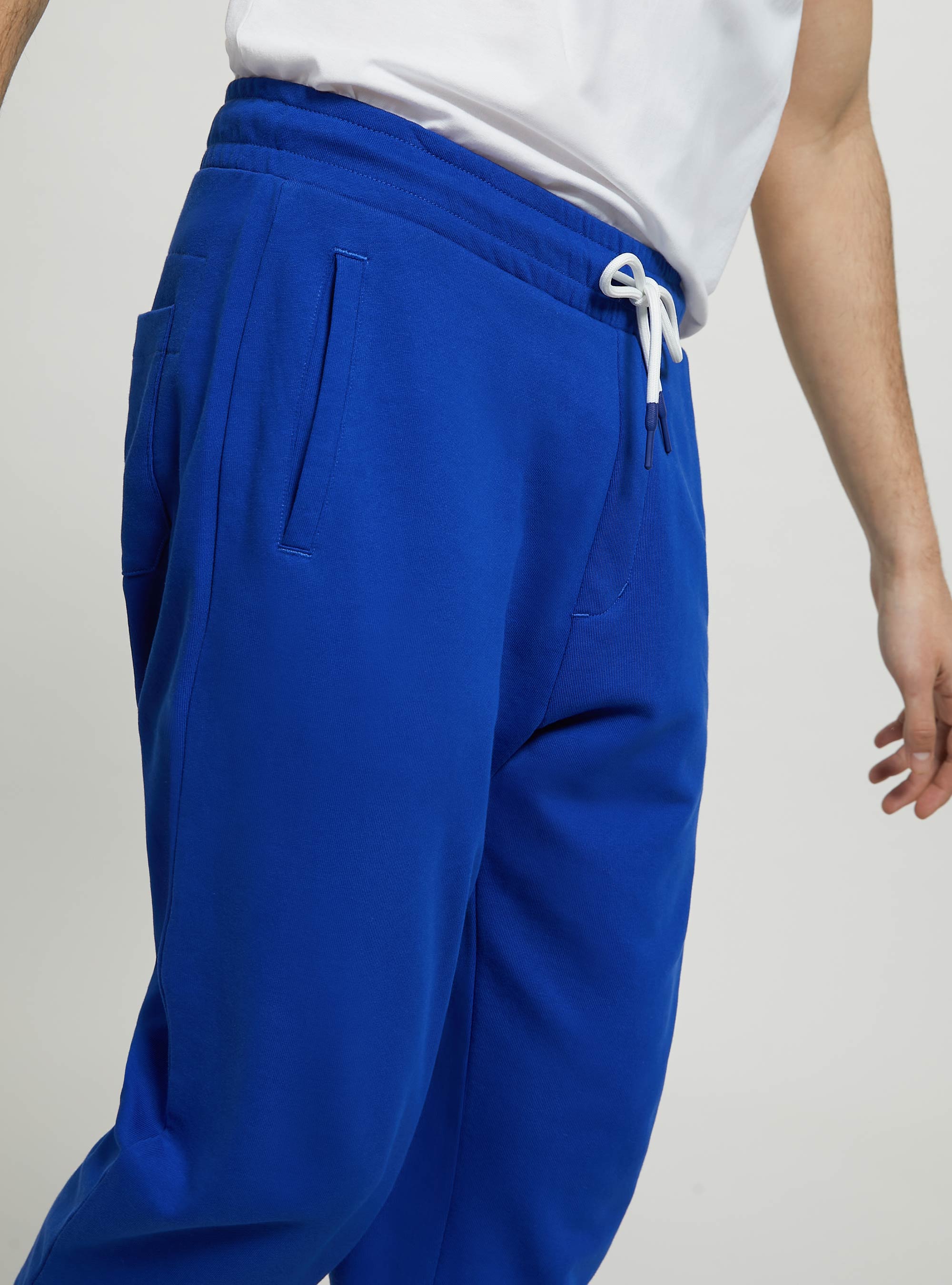 Plush jogger trousers, RY1 ROYALE DARK