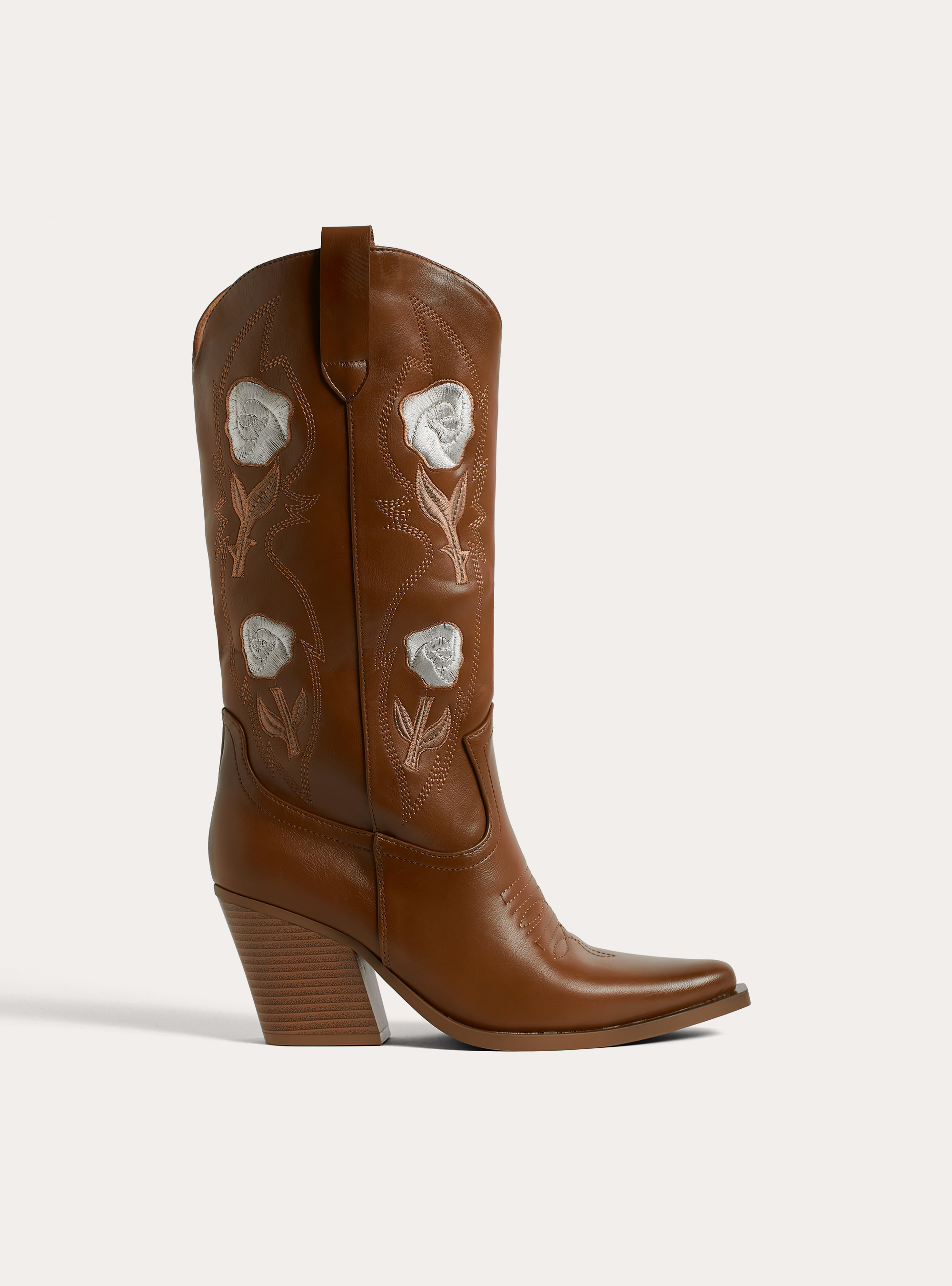 Stivali camperos con rose, TB2 TOBACCO MEDIUM