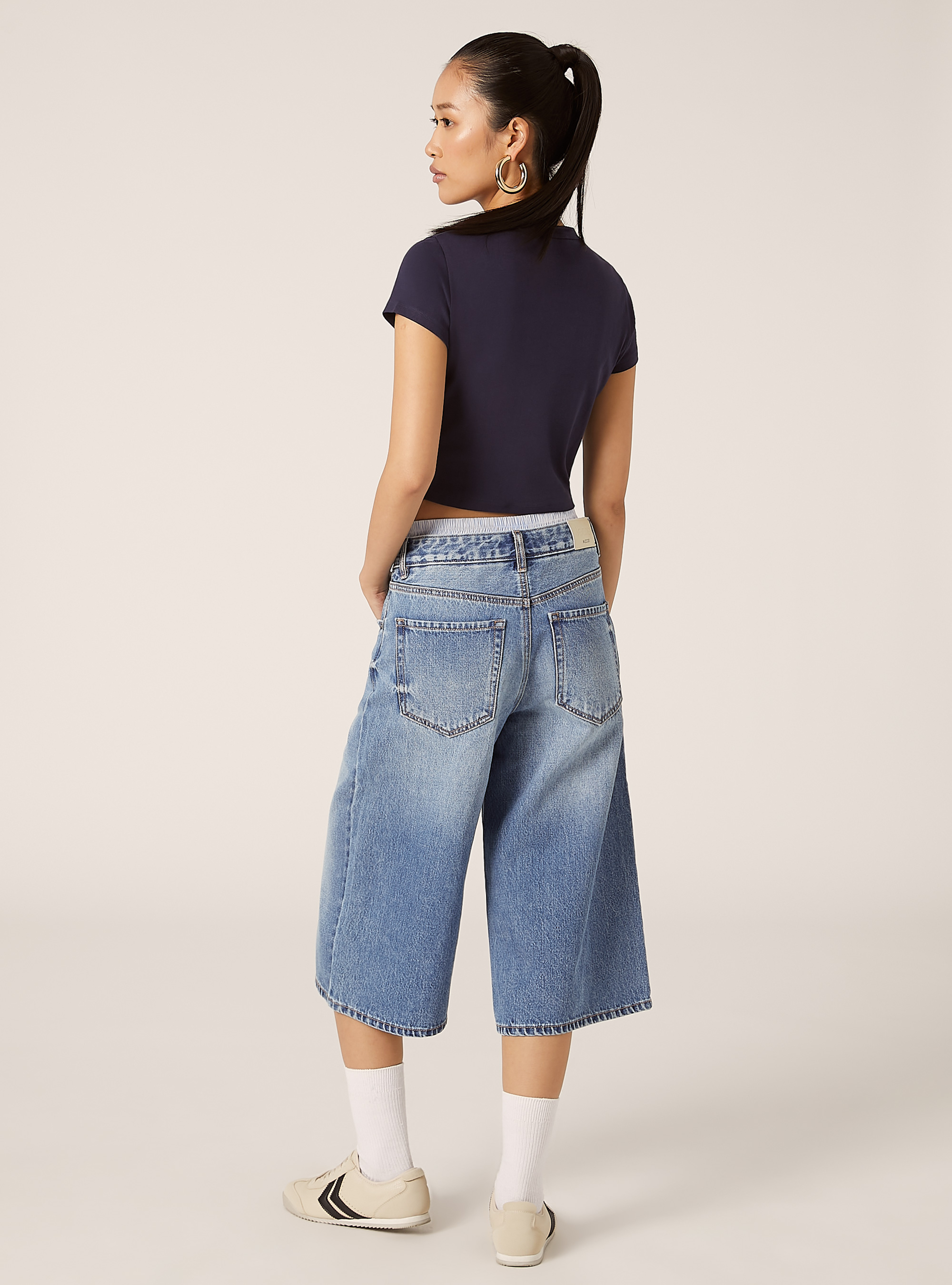 T-shirt court avec imprim&eacute; coll&egrave;ge, NA2 NAVY MEDIUM