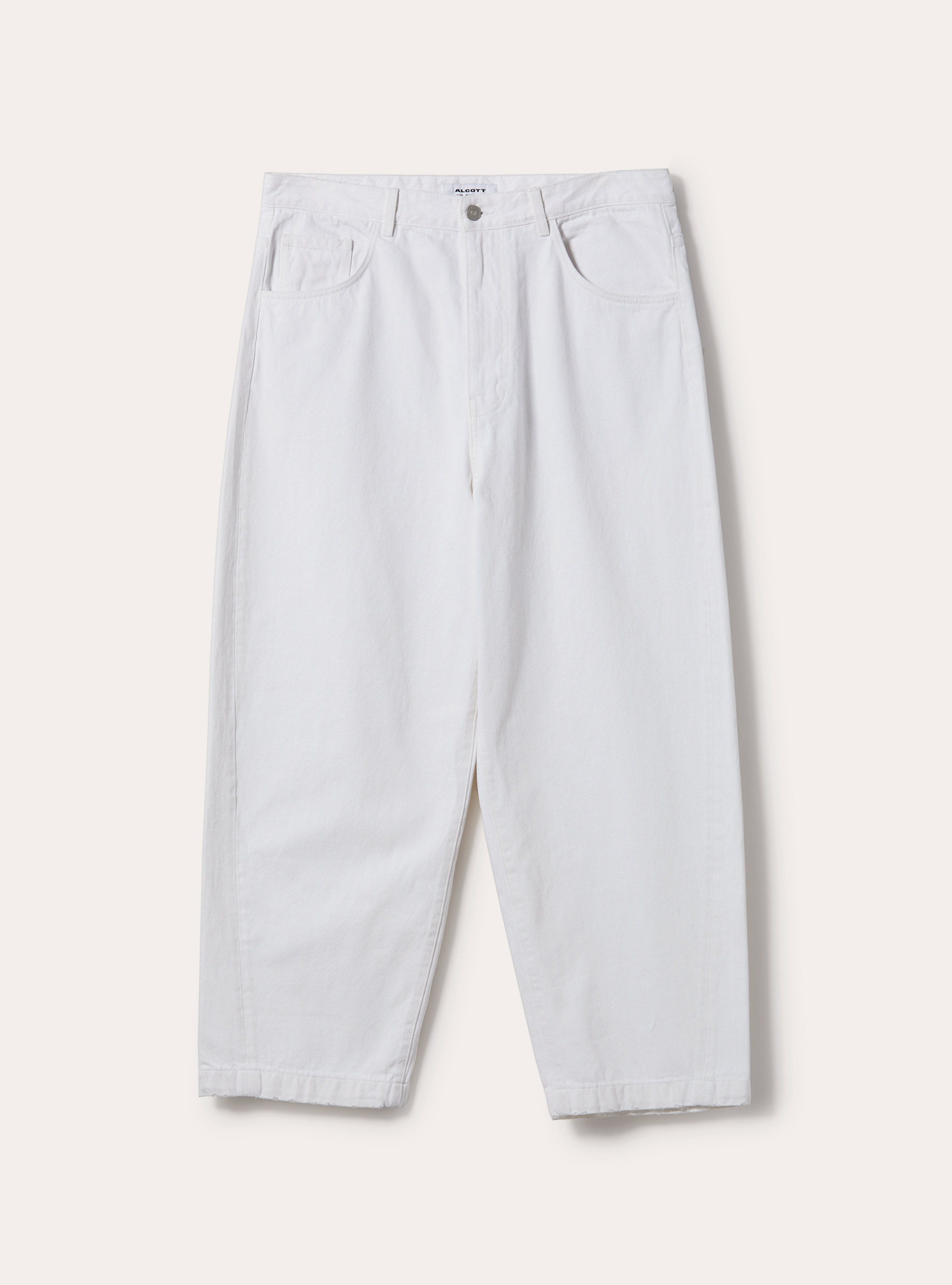 Baggy fit skater trousers, WH2 WHITE