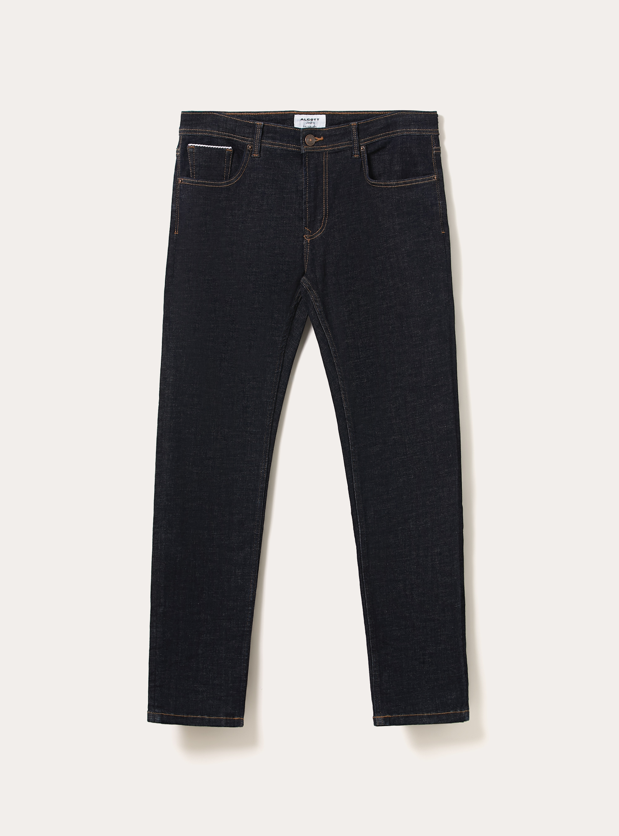 Skinny fit jeans, D001 DEEP BLUE