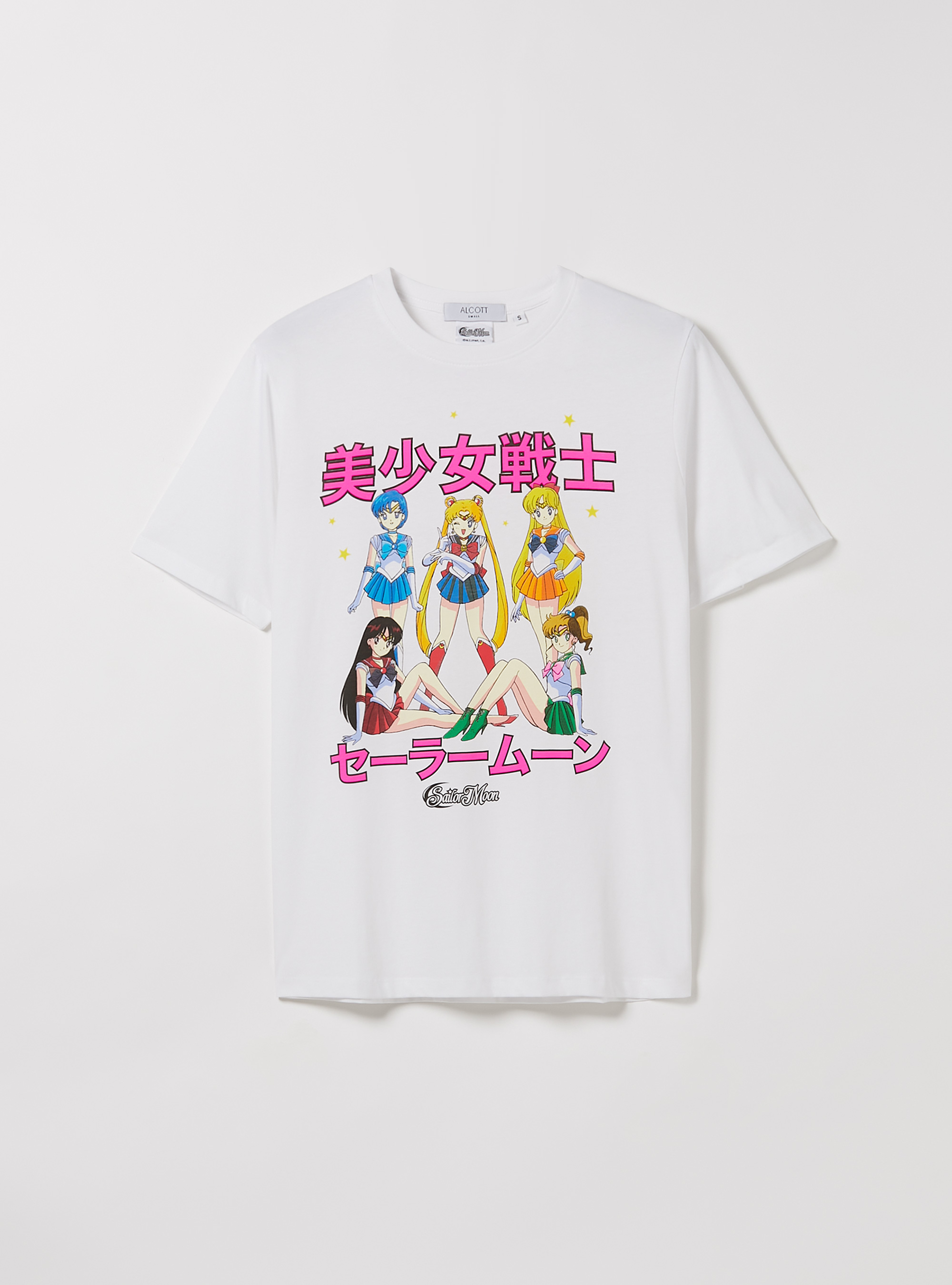 Sailor Moon T-shirt / Alcott, WH3 WHITE
