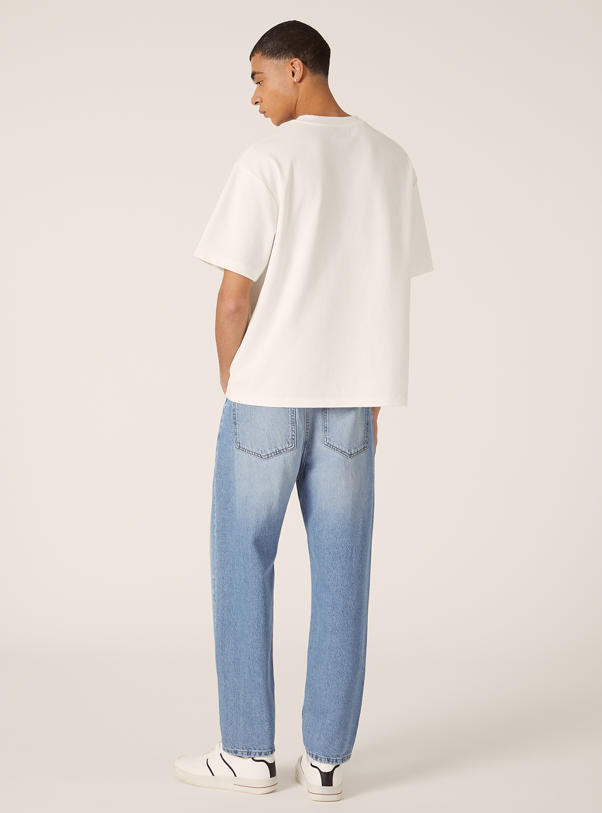 Jeans loose fit, D004 MEDIUM LIGHT BLUE