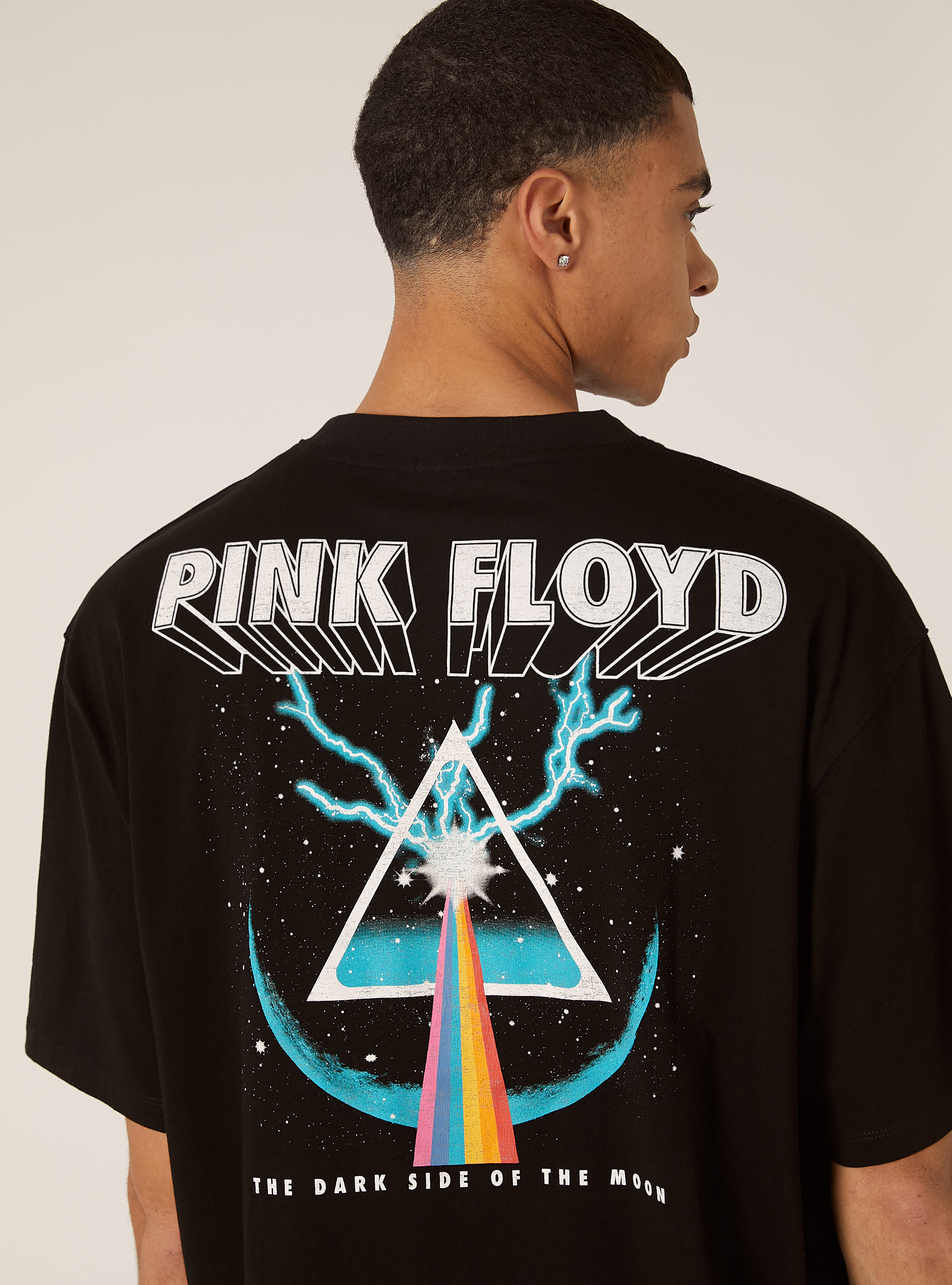 Pink Floyd / Camiseta Alcott boxy fit, BK1 BLACK
