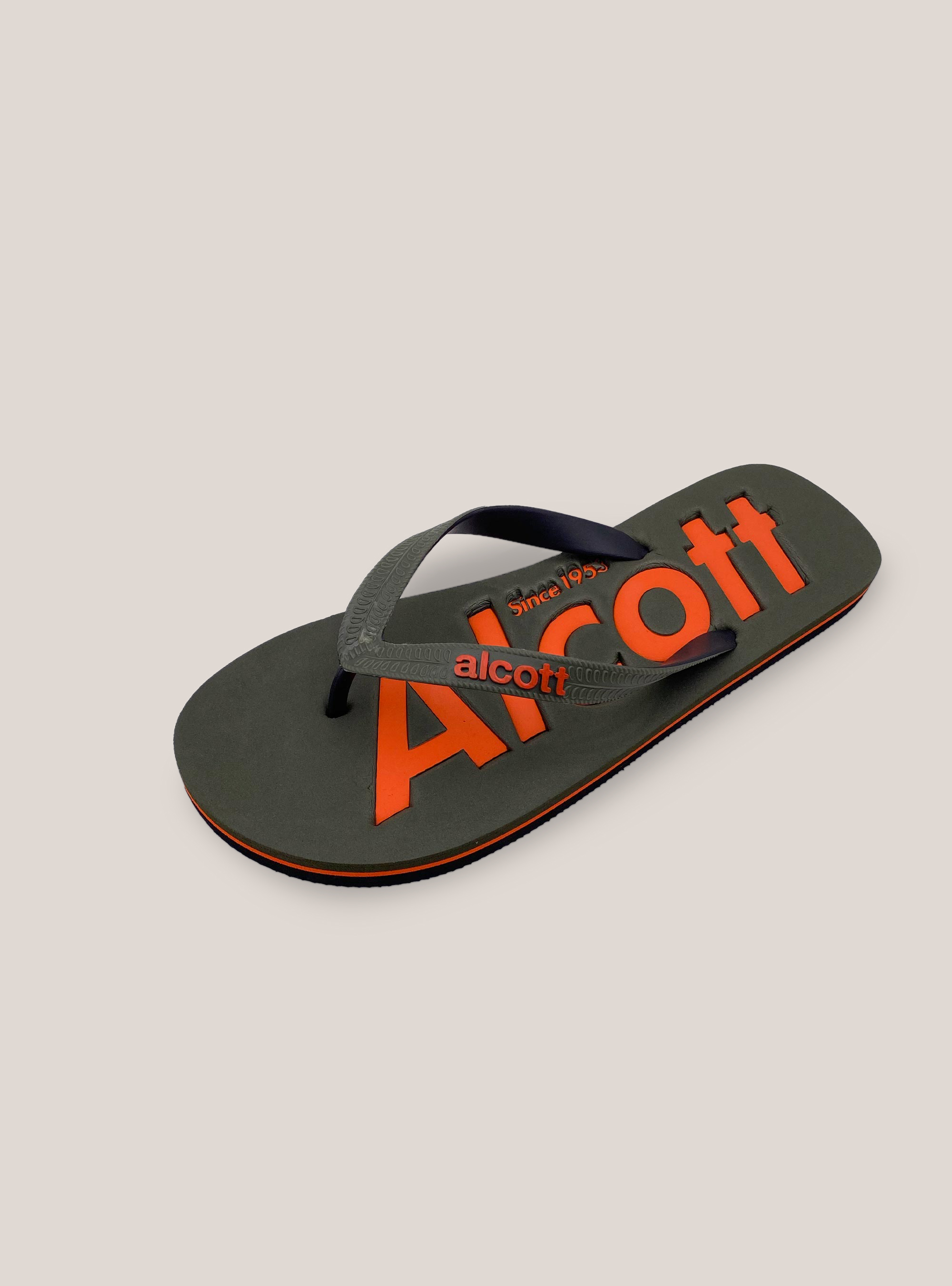 Infradito con logo, C0616 KAKY