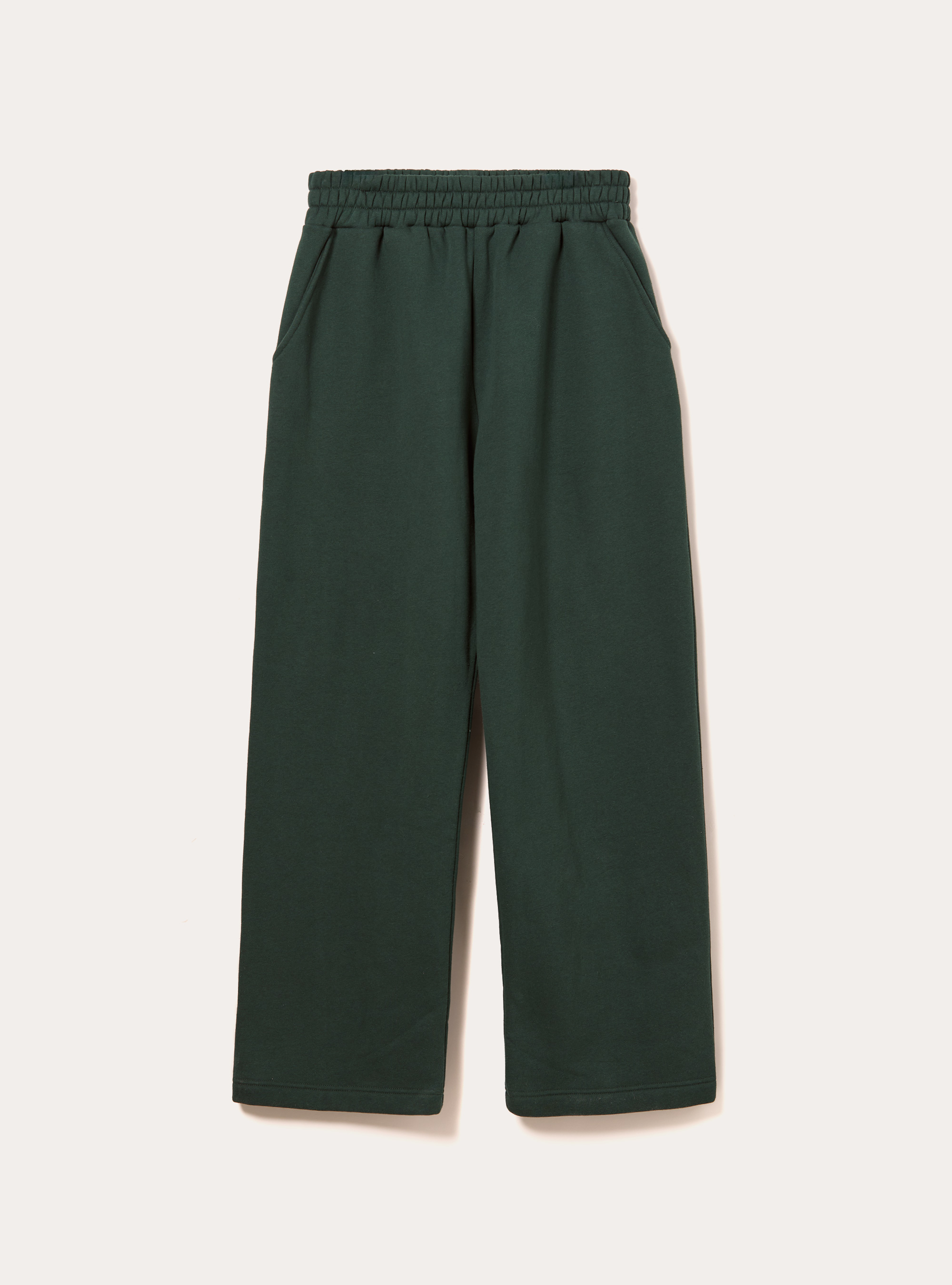 Loose-Fit-Hose aus Sweatshirtstoff, GN1 GREEN DARK