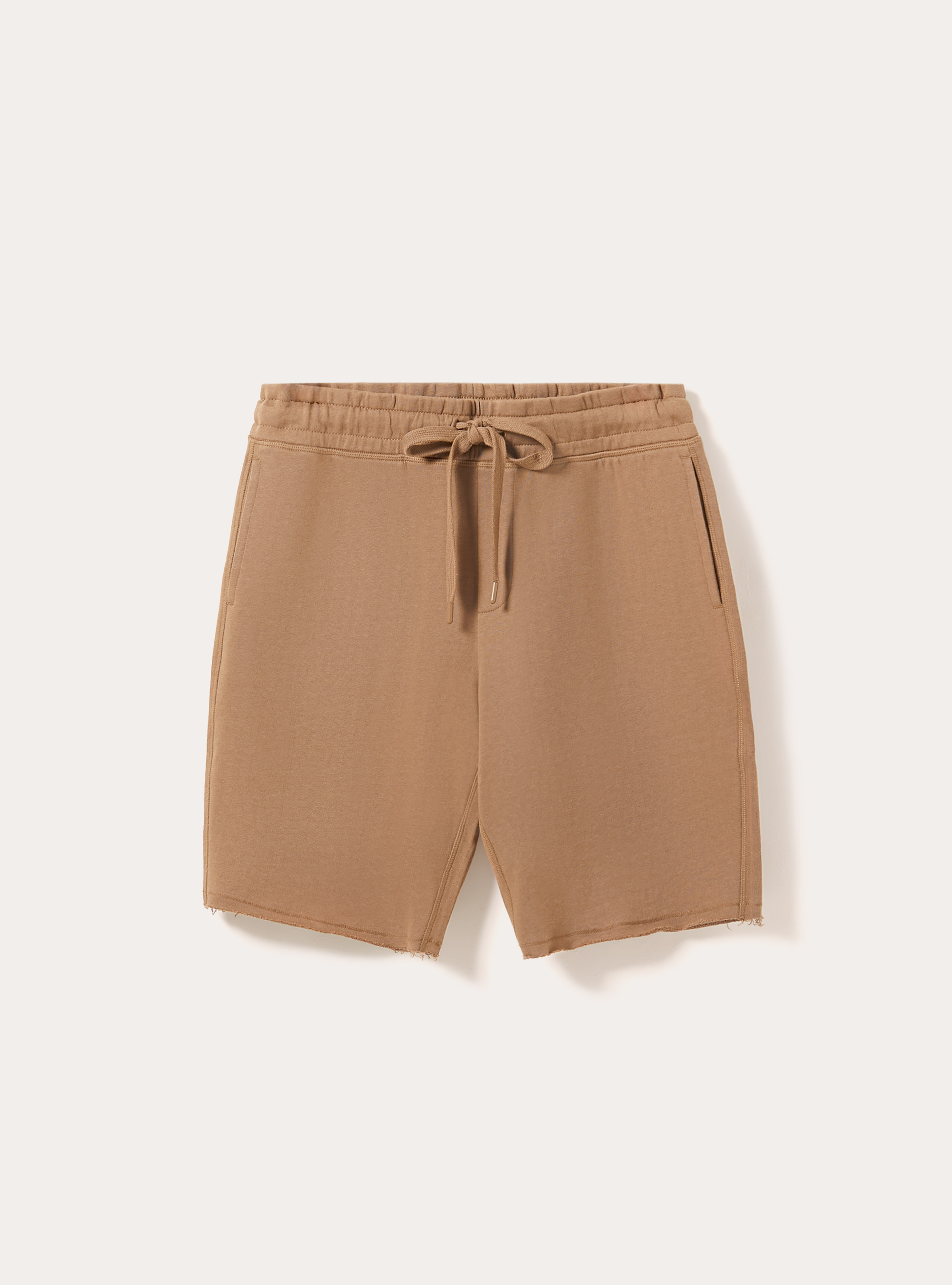 Bermuda jogger de algod&oacute;n, BR2 BROWN MEDIUM
