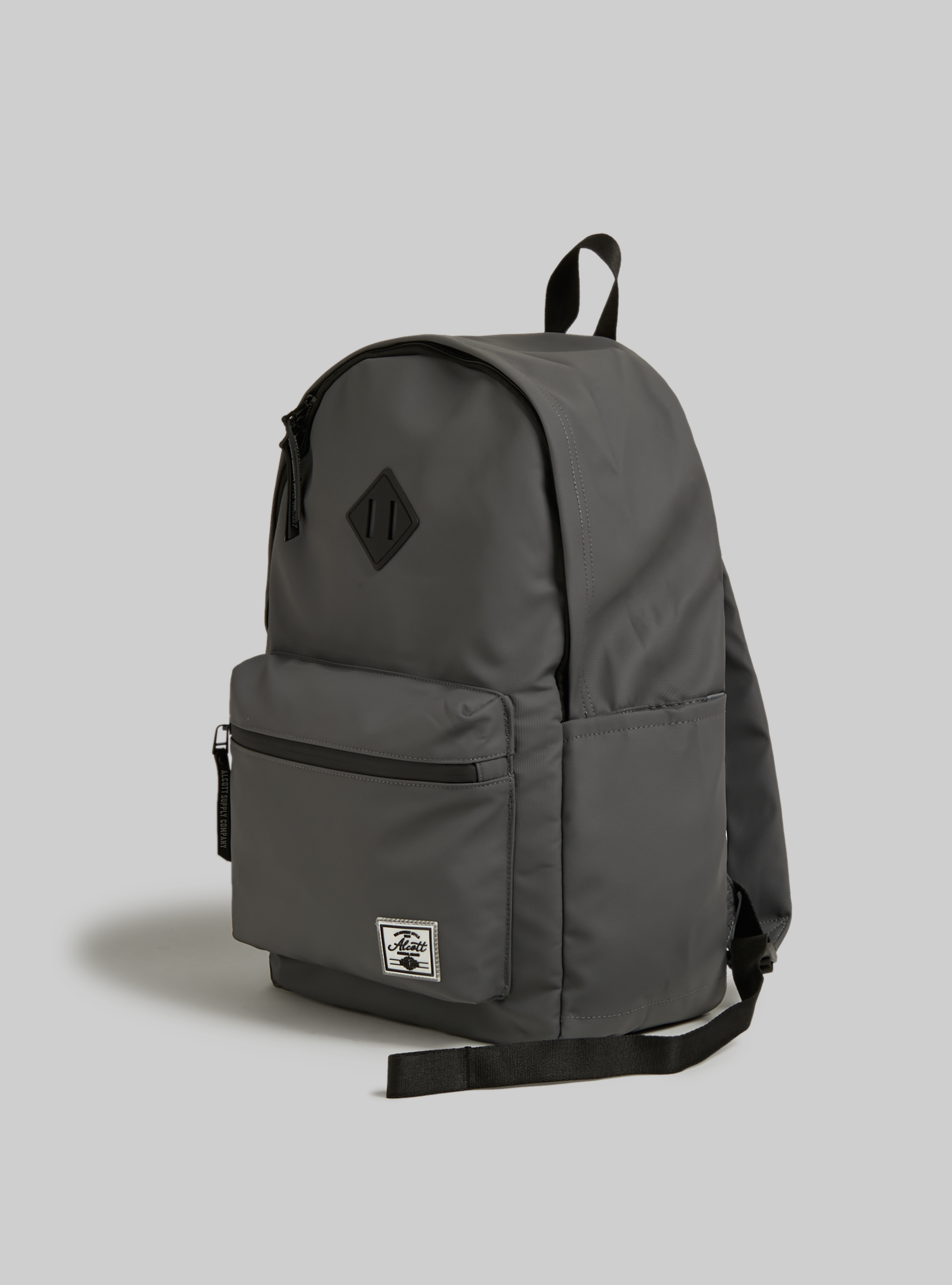 Sac &agrave; dos avec d&eacute;tails contrast&eacute;s, GY2 GREY MEDIUM