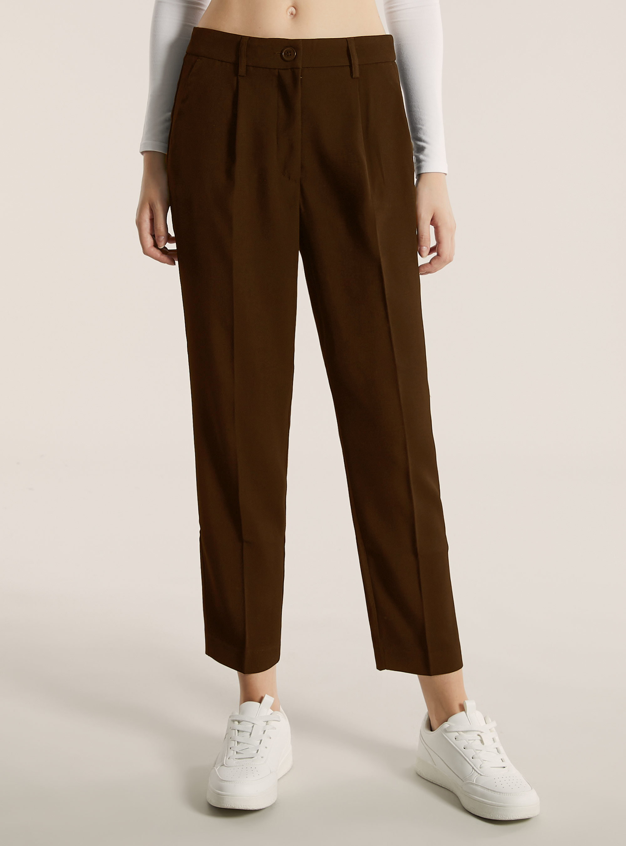 Tailored trousers, BR2 BROWN MEDIUM