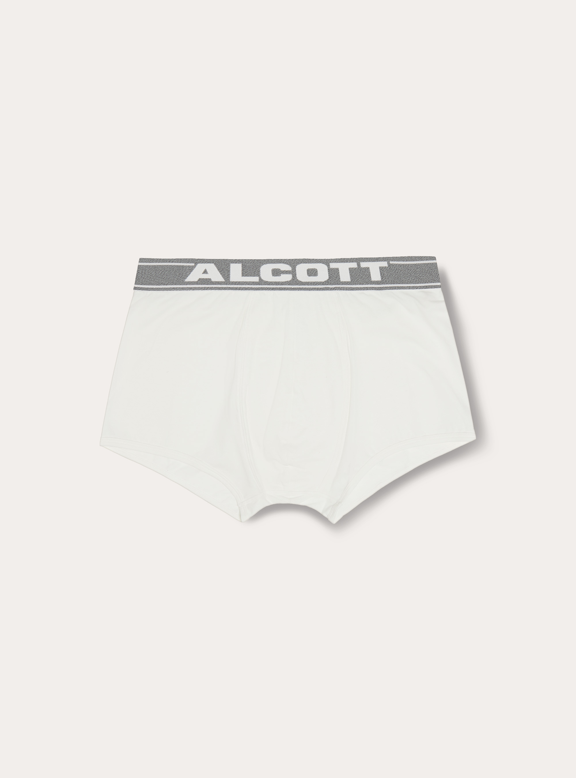 Stretch cotton boxer shorts with logo, WH1 OFF WHITE