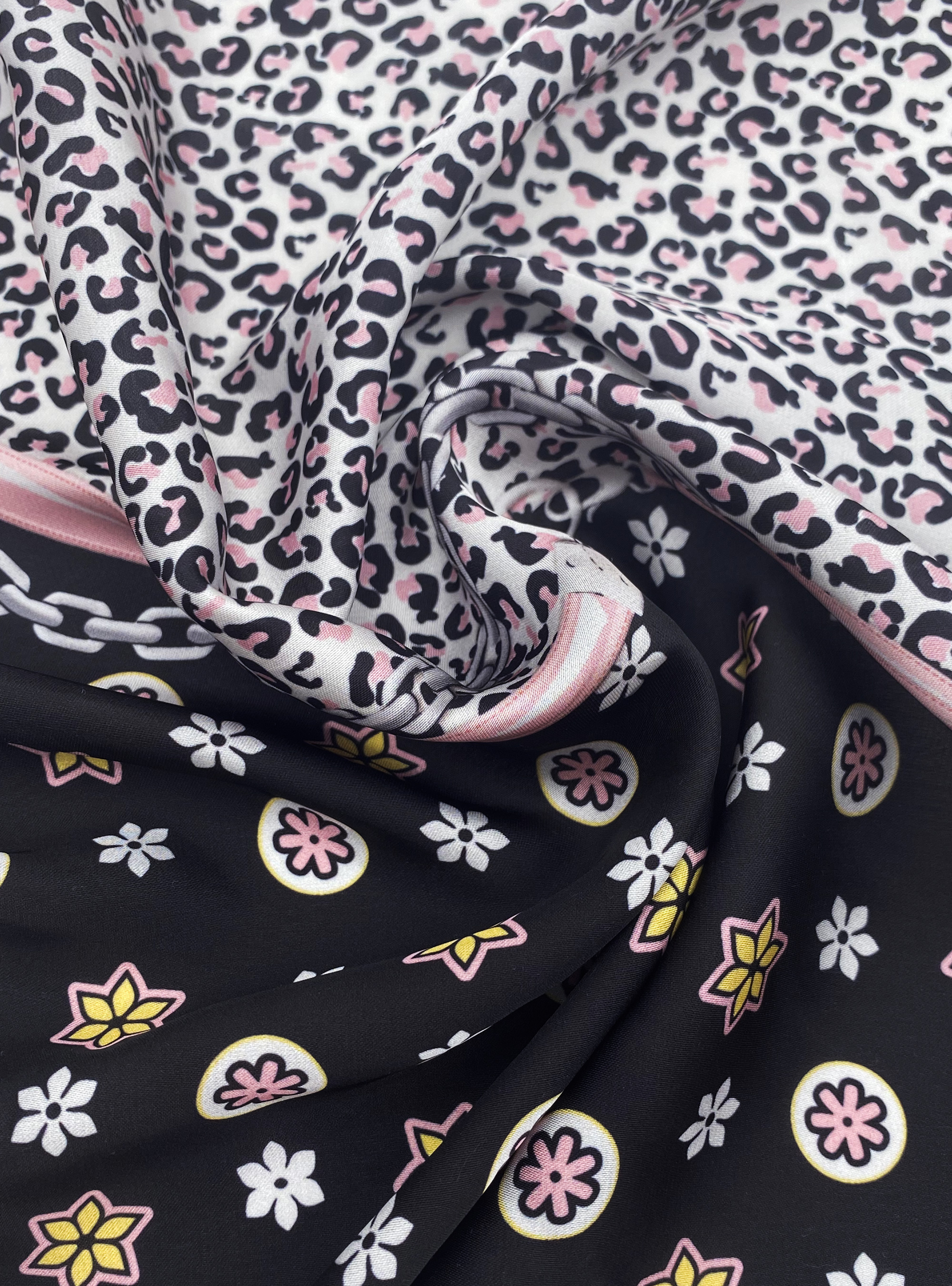 Set con 2 bandane patchwork, MULTICOLOR