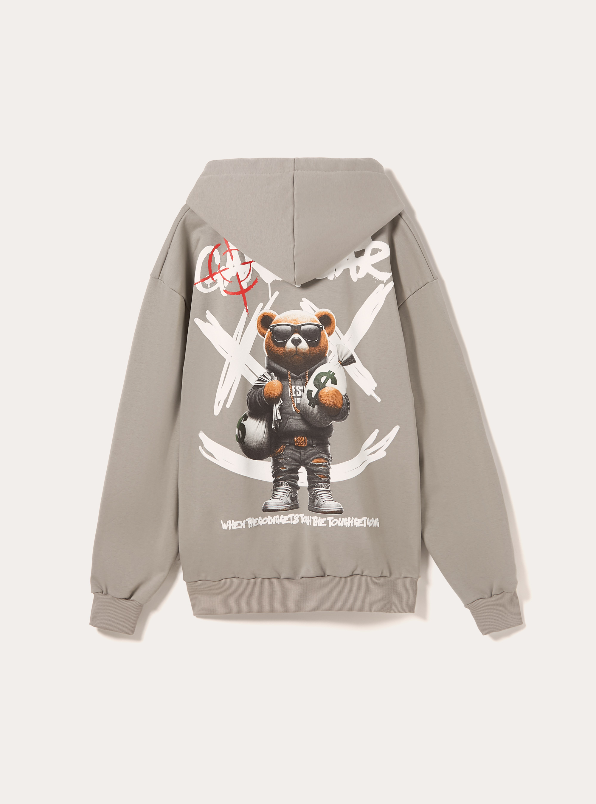 Sudadera con capucha POP STATEMENT, GY2 GREY MEDIUM