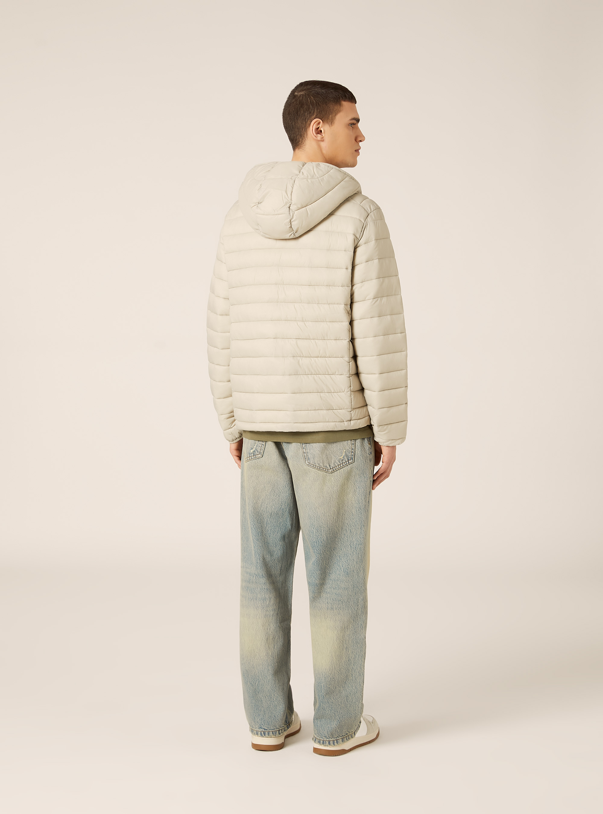 Jacke mit recycelter Wattierung, CR3 CREAM LIGHT