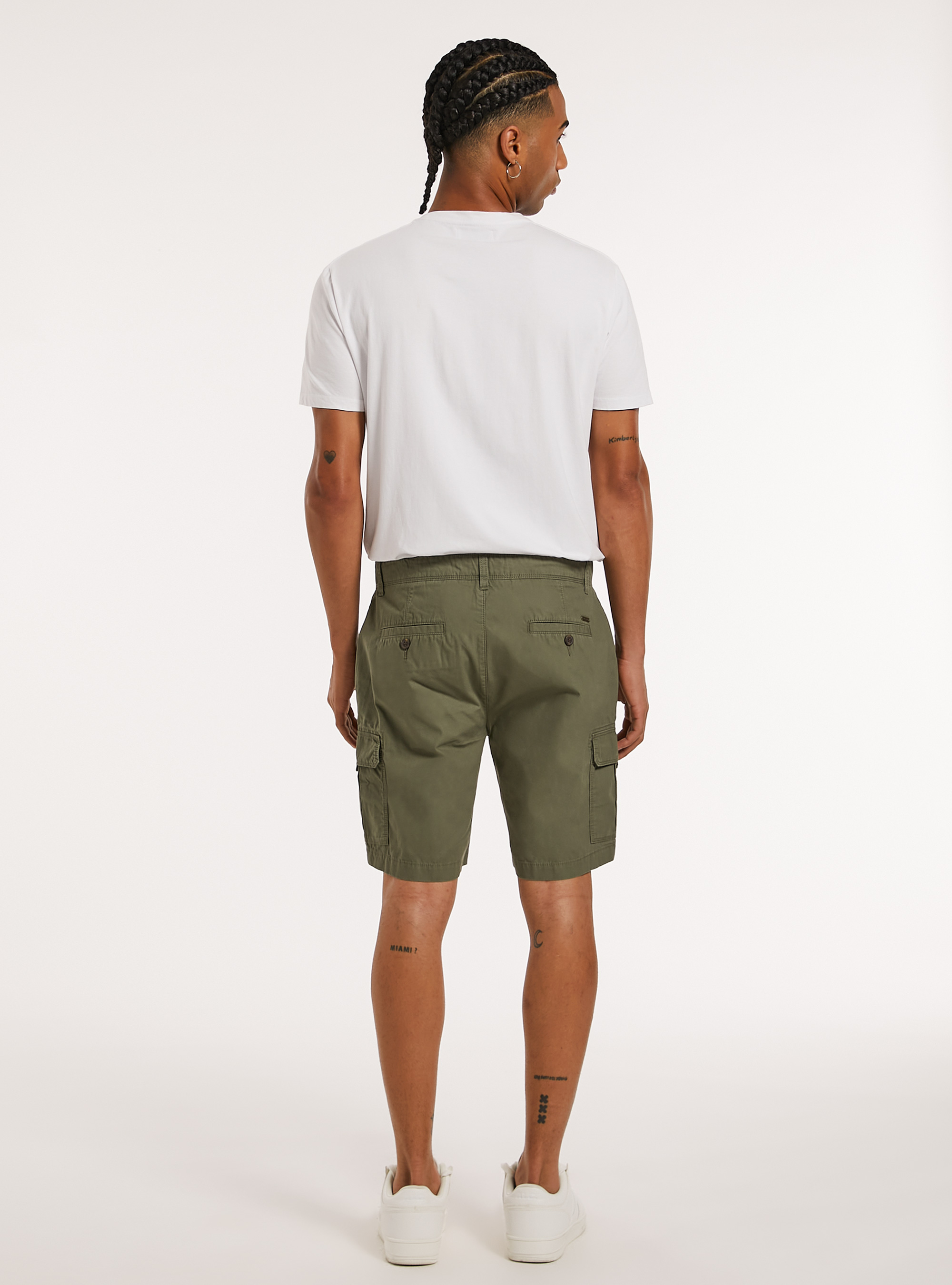 Bermuda cargo en coton, KY2 KAKY MEDIUM