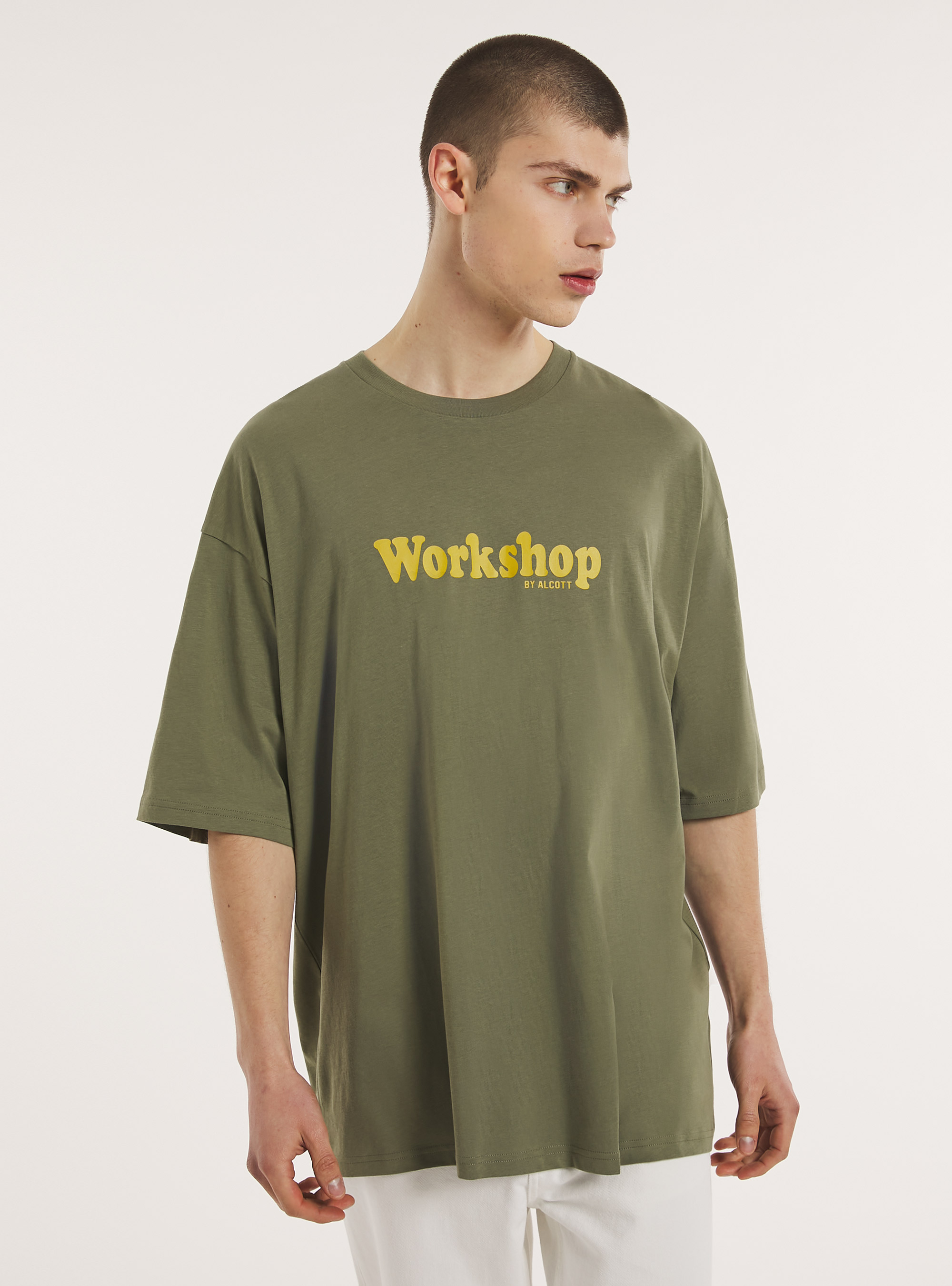 Maglietta oversize con logo, KY2 KAKY MEDIUM