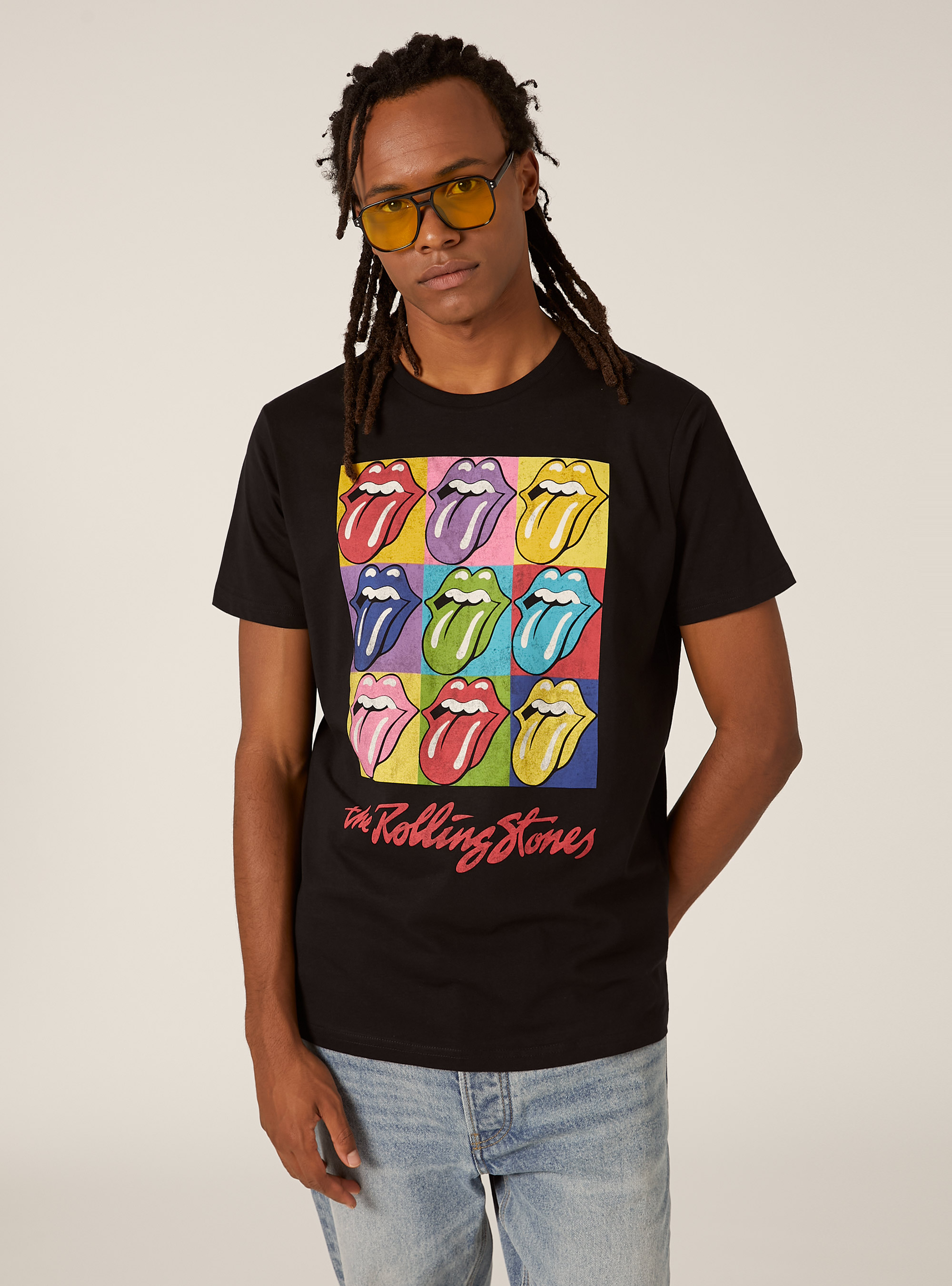 Camiseta The Rolling Stones / Alcott, BK1 BLACK