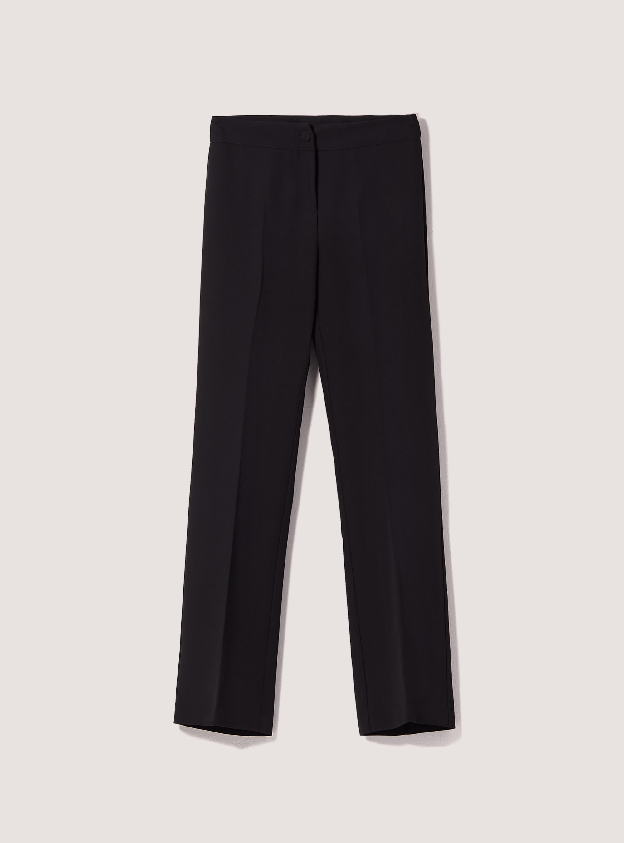 Pantaloni flare Made in Italy, BK1 BLACK