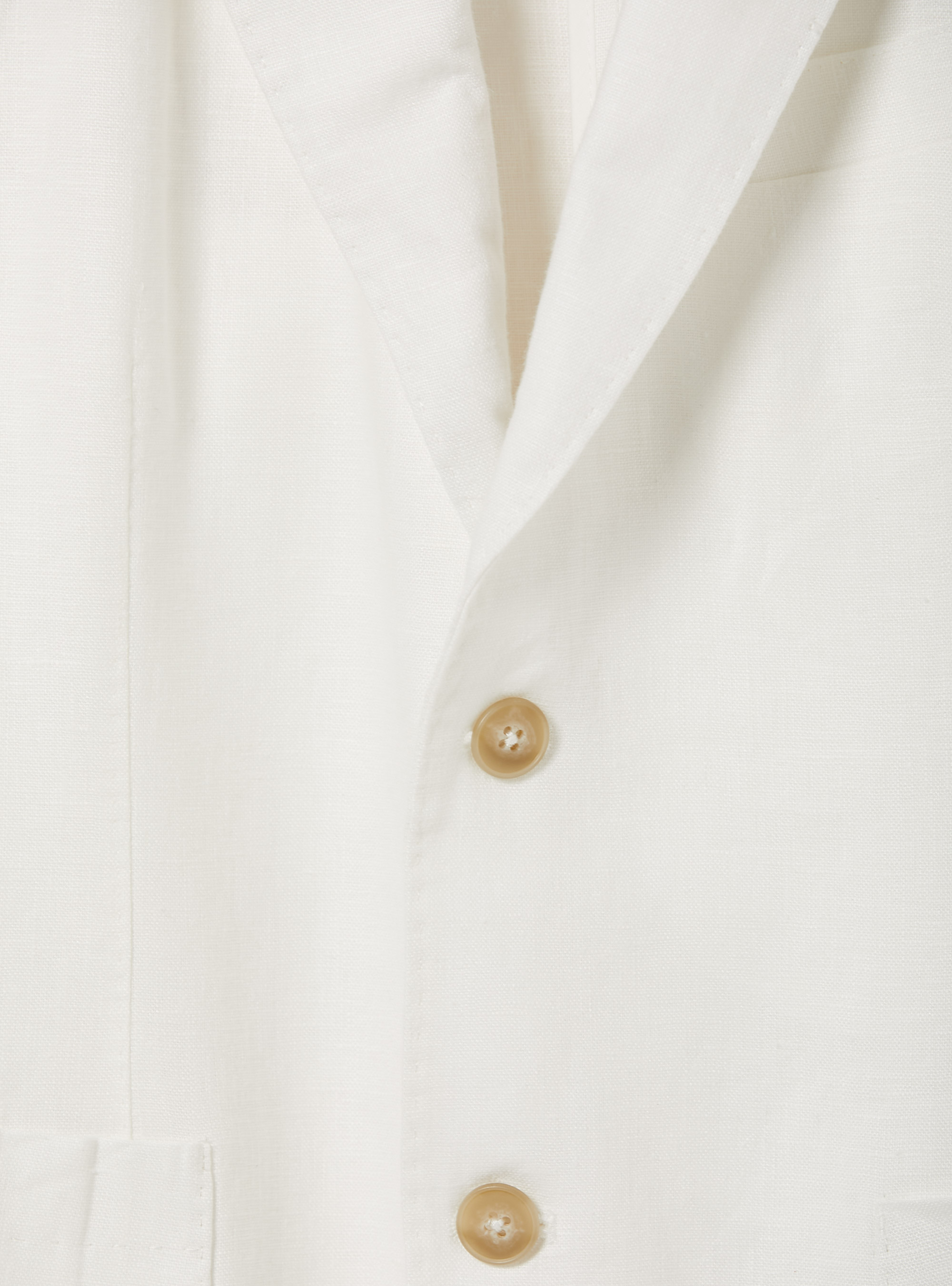Giacca in puro lino, WH1 OFF WHITE