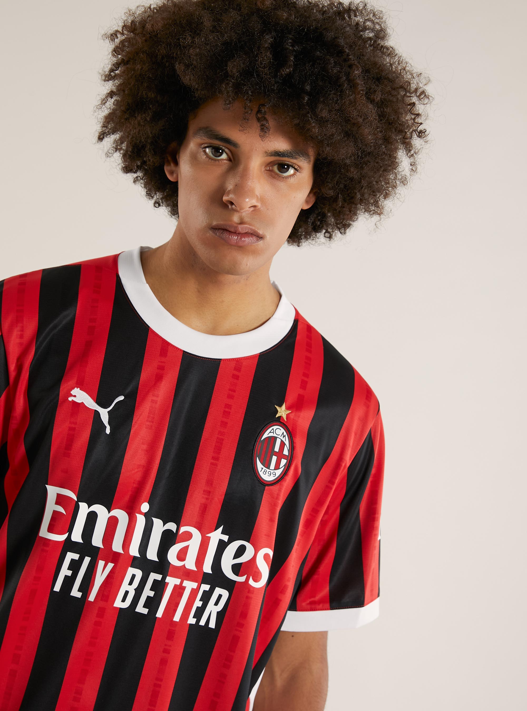 Home AC Milan / Alcott T-shirt, RD2 RED MEDIUM