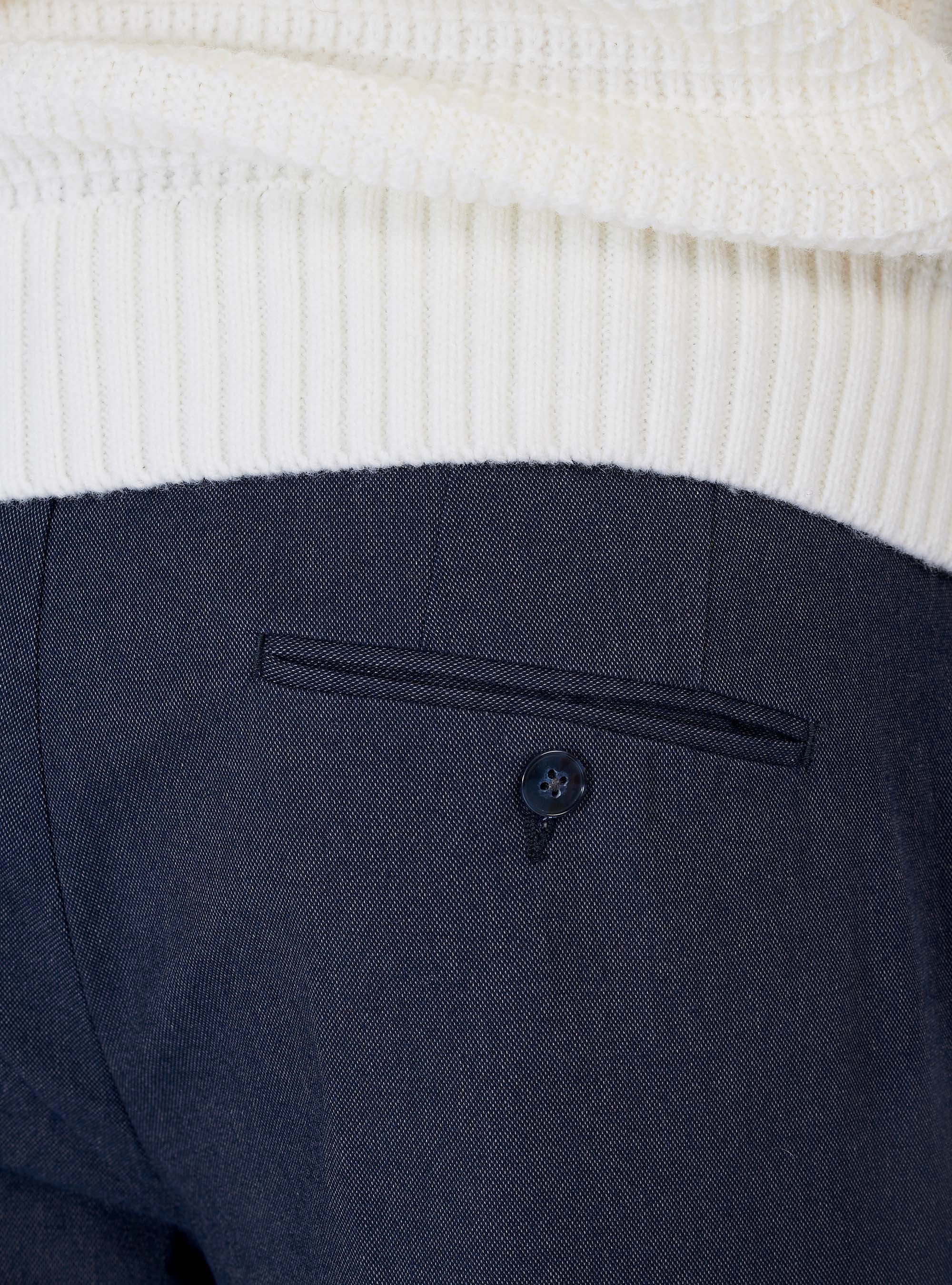 CHINO PANTS, C0223 BLUE