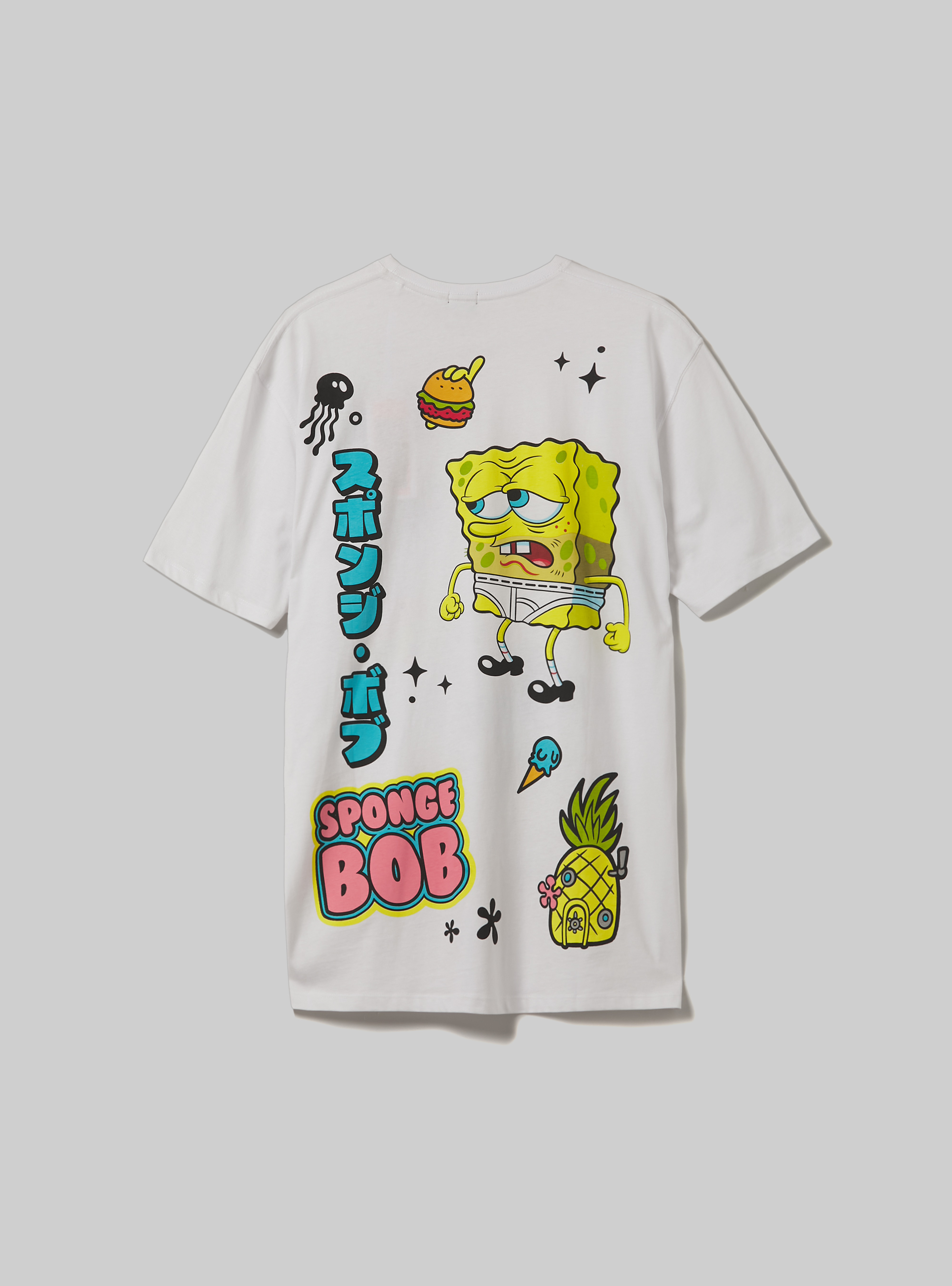 Bob l'&eacute;ponge / T-shirt Alcott, WH3 WHITE