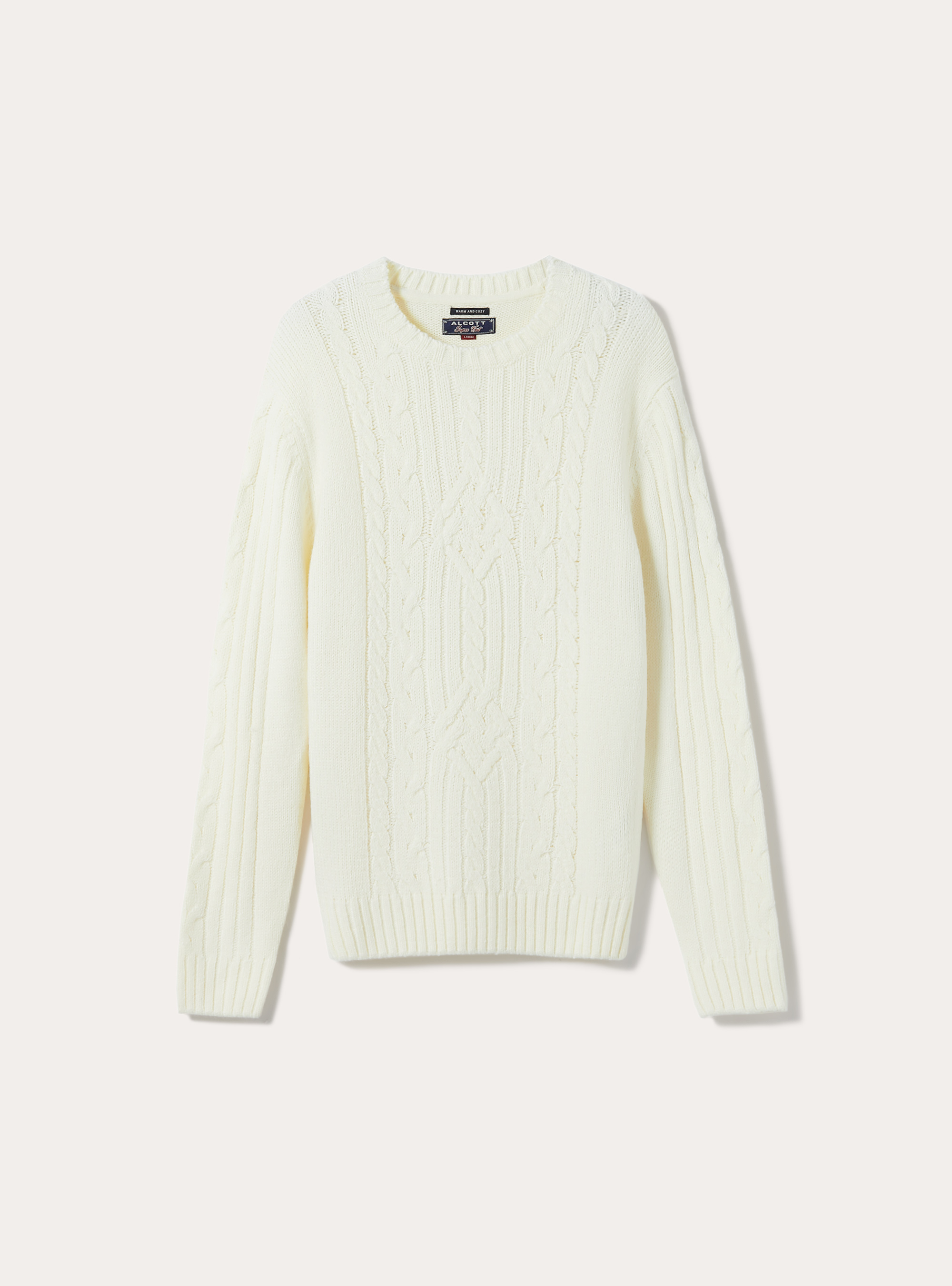 Maglione girocollo, WH1 OFF WHITE