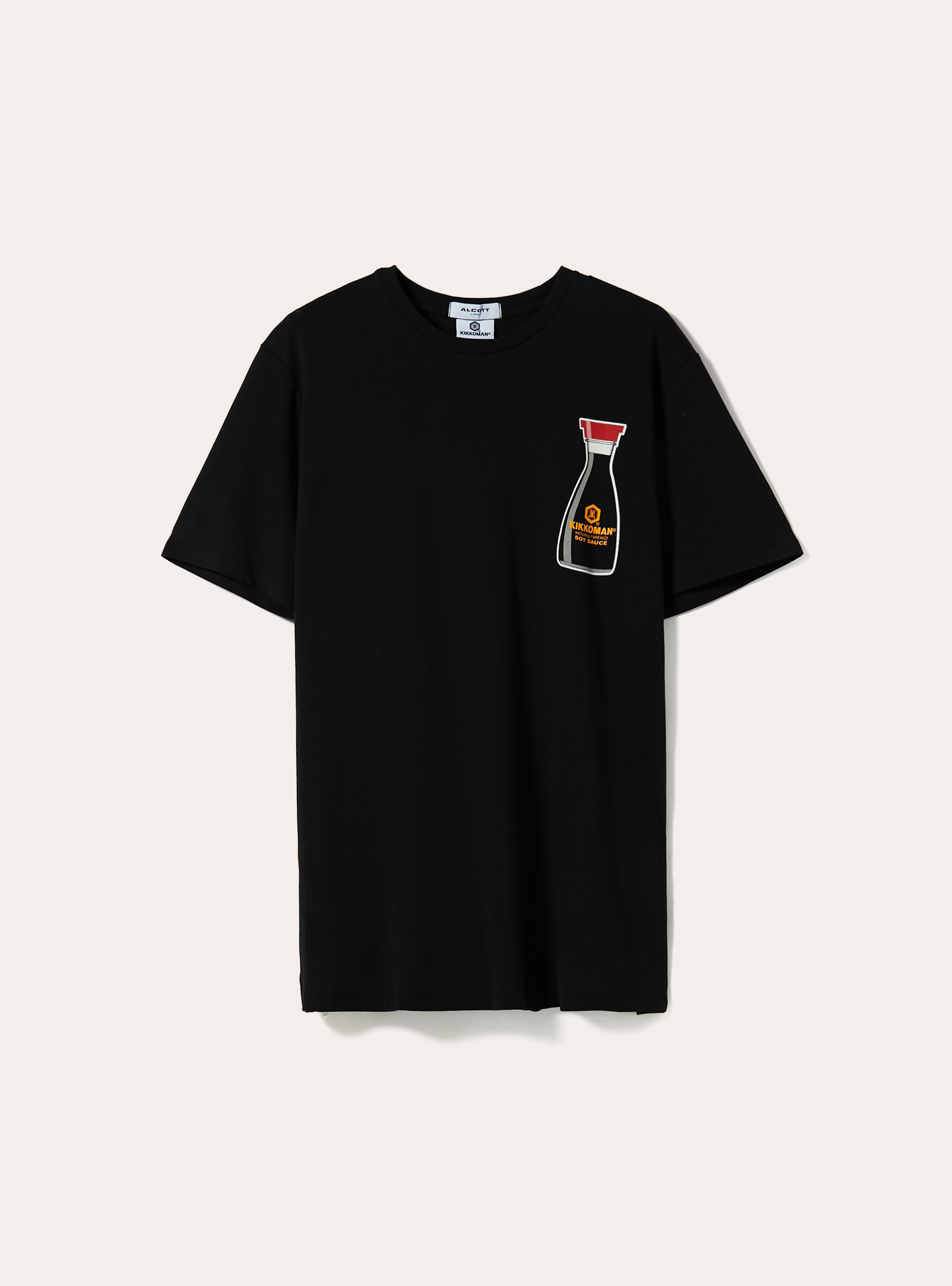 T-shirt Kikkoman / Alcott, BK1 BLACK