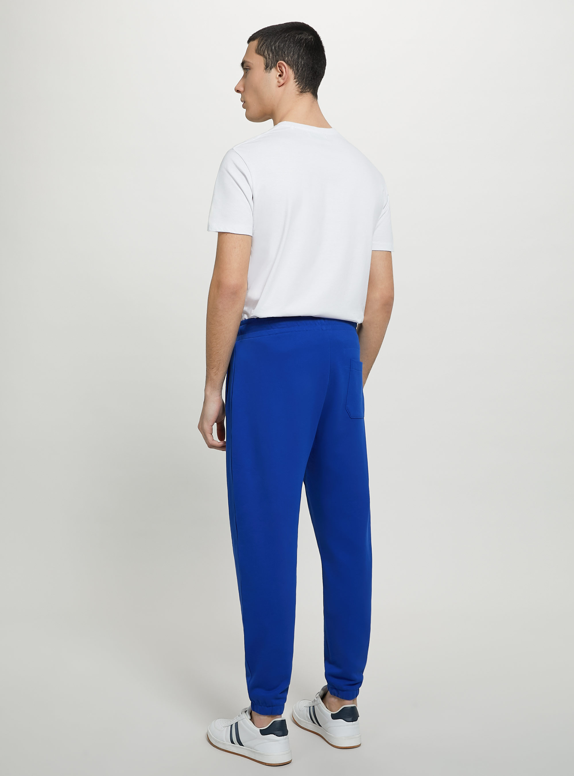 Plush jogger trousers, RY1 ROYALE DARK