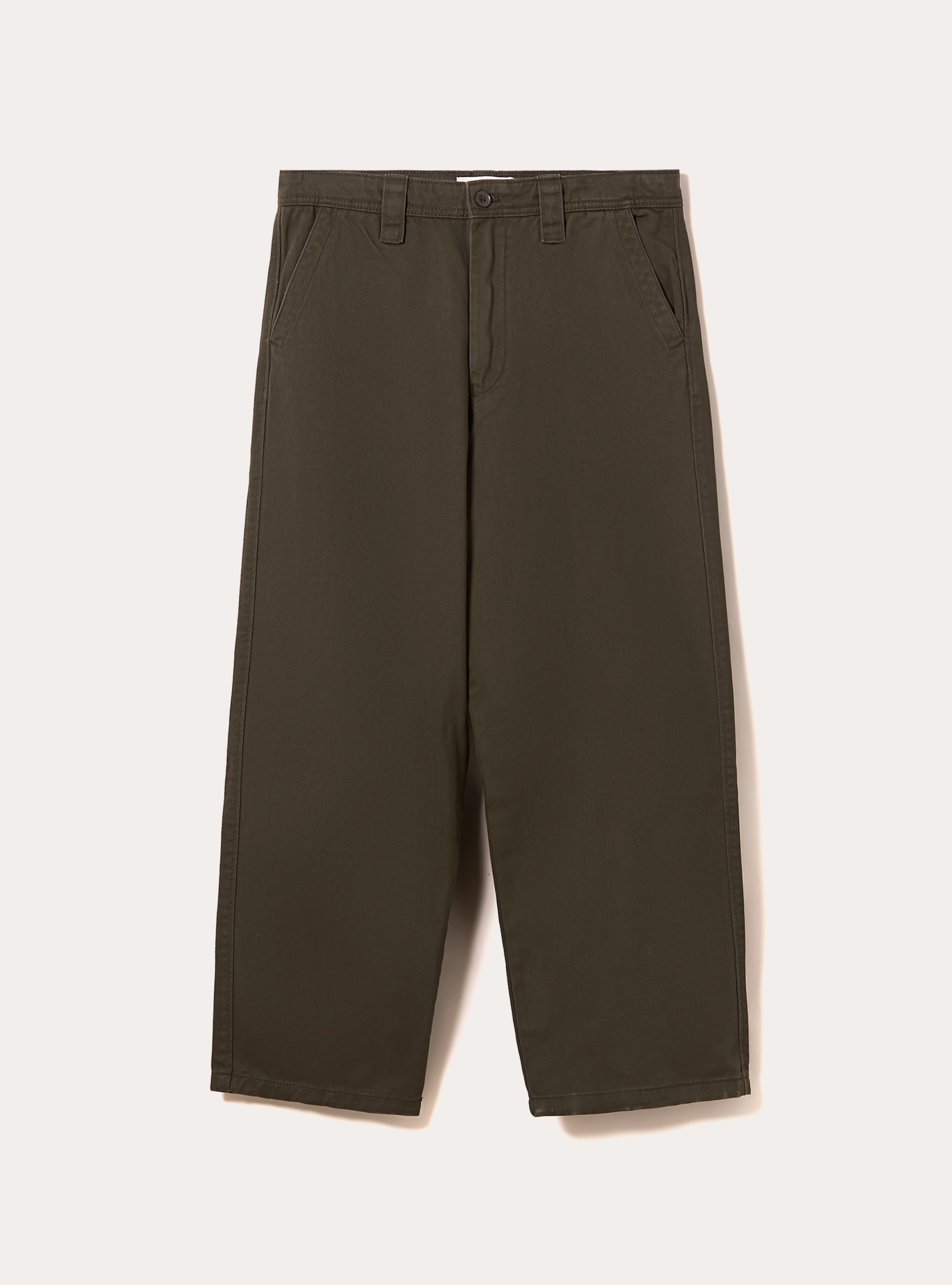 Chino in twill, KY1 KAKY DARK