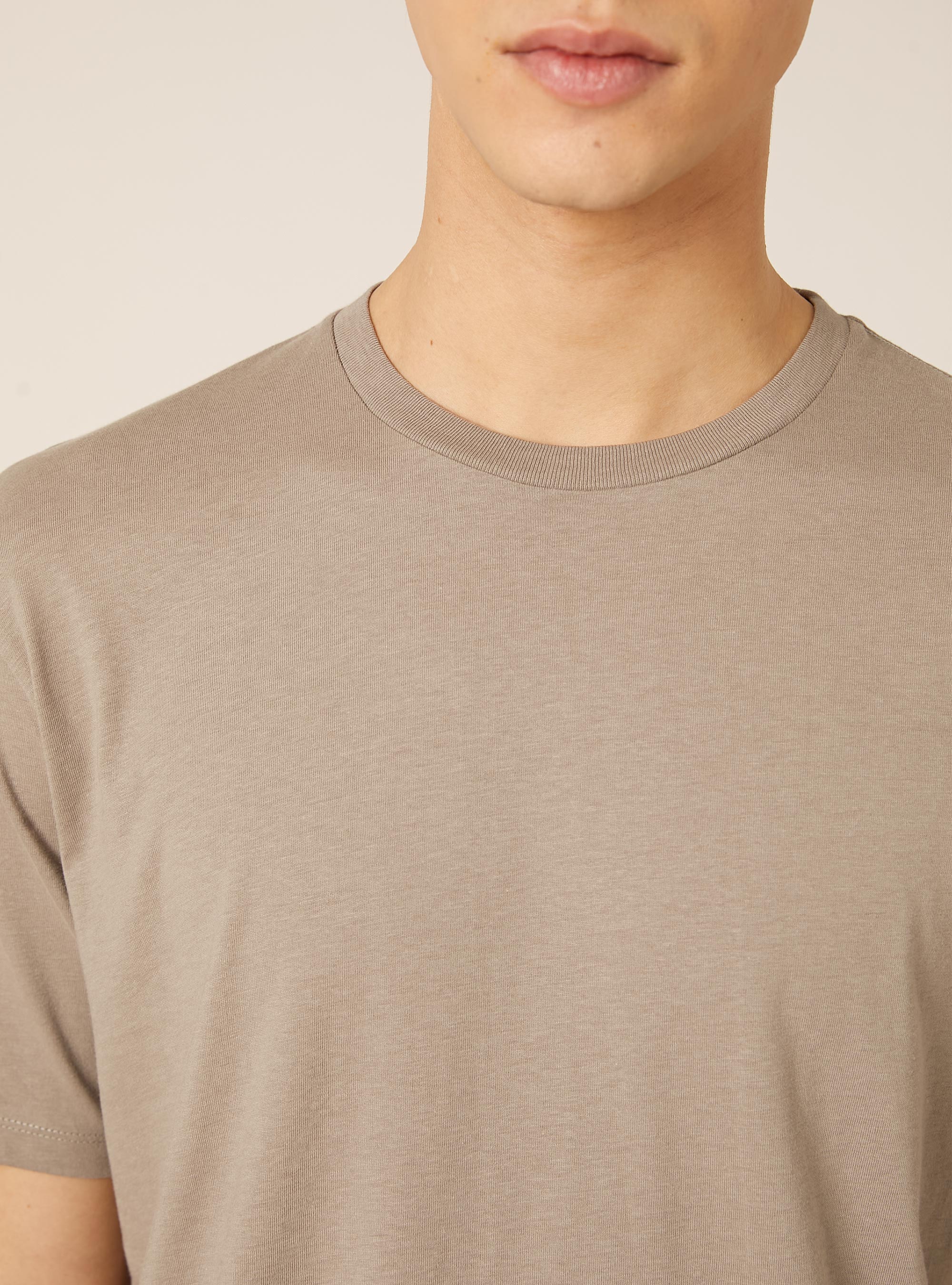 Maglietta girocollo basica, GY2 GREY MEDIUM