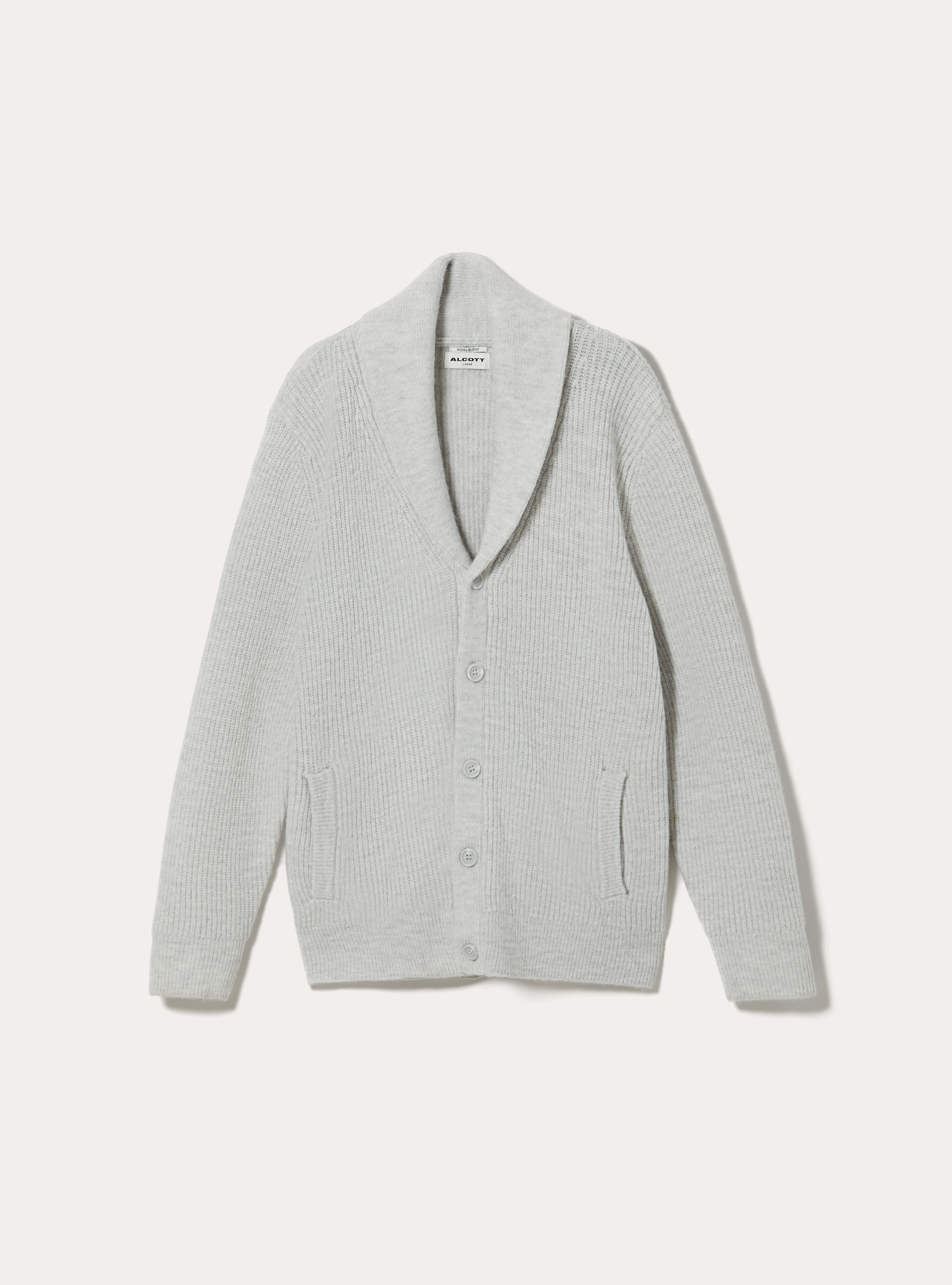 Pullover cardigan sof touch, MGY2 GREY MEL MEDIUM