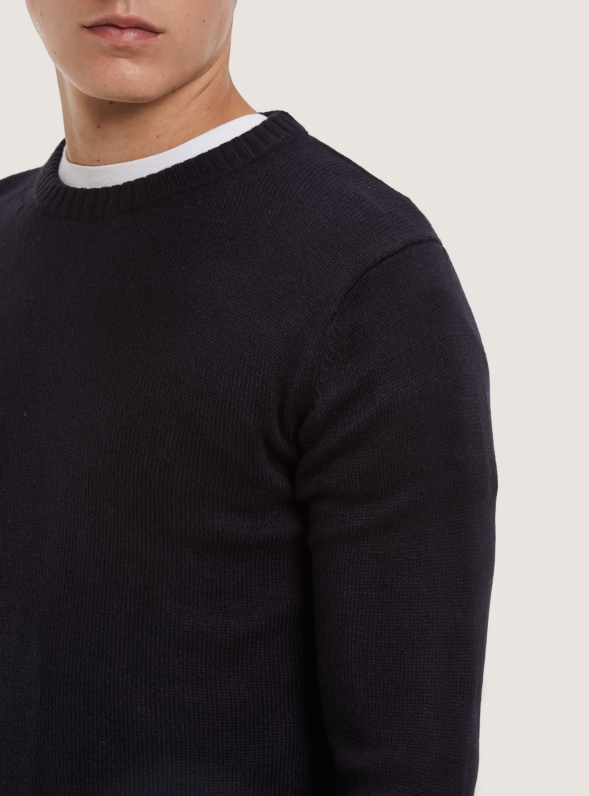 Pullover caldo effetto cachemire, NA1 NAVY DARK