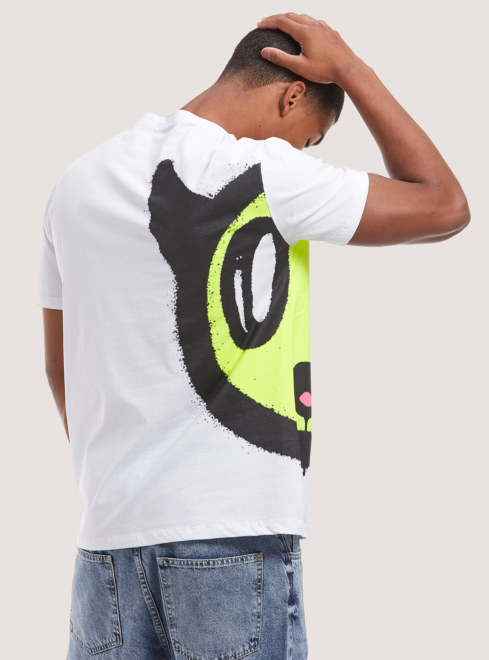 T-shirt with Smile Collection print, WH2 WHITE