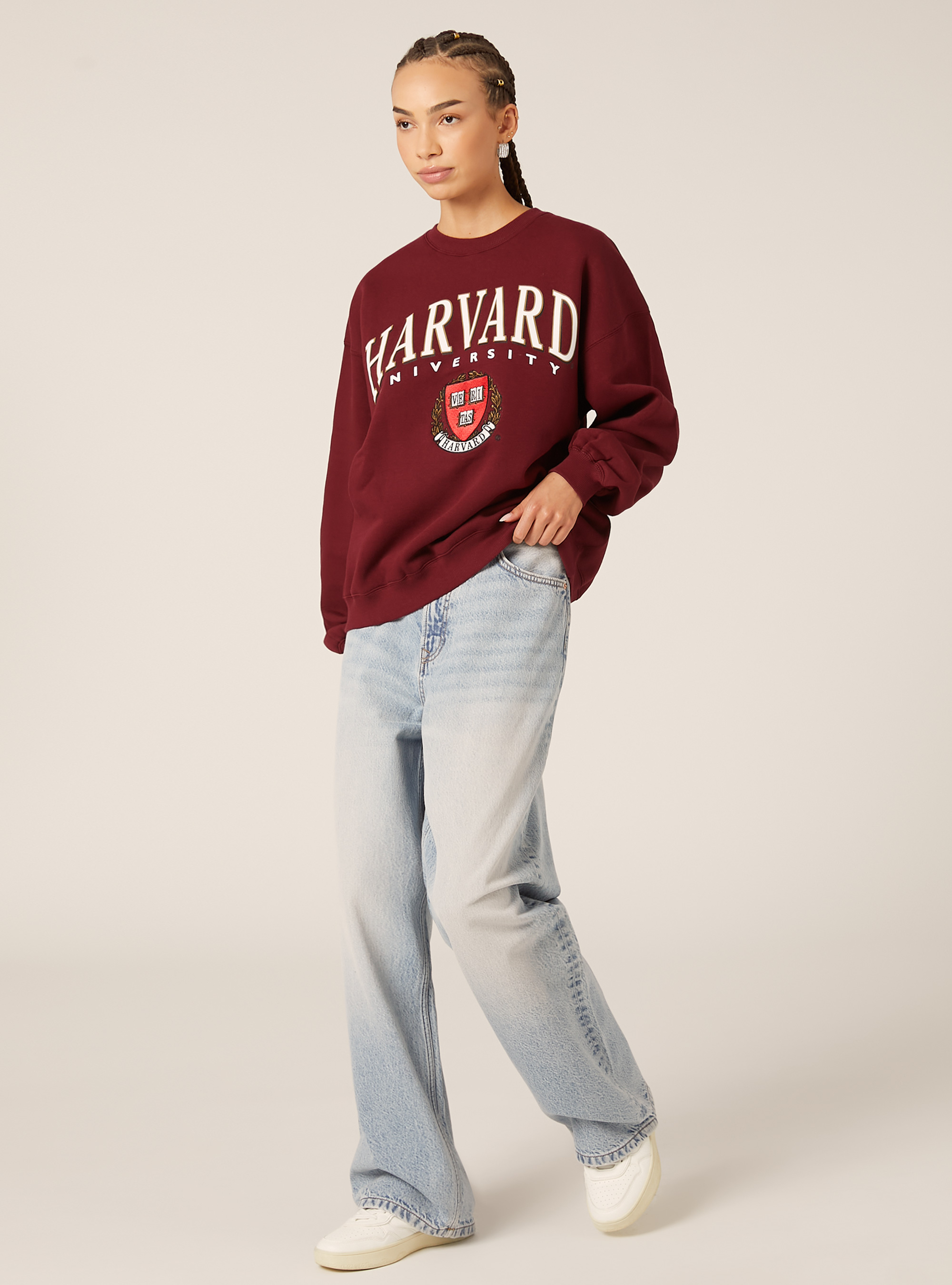 Harvard / Alcott Sweatshirt, BO1 BORDEAUX DARK