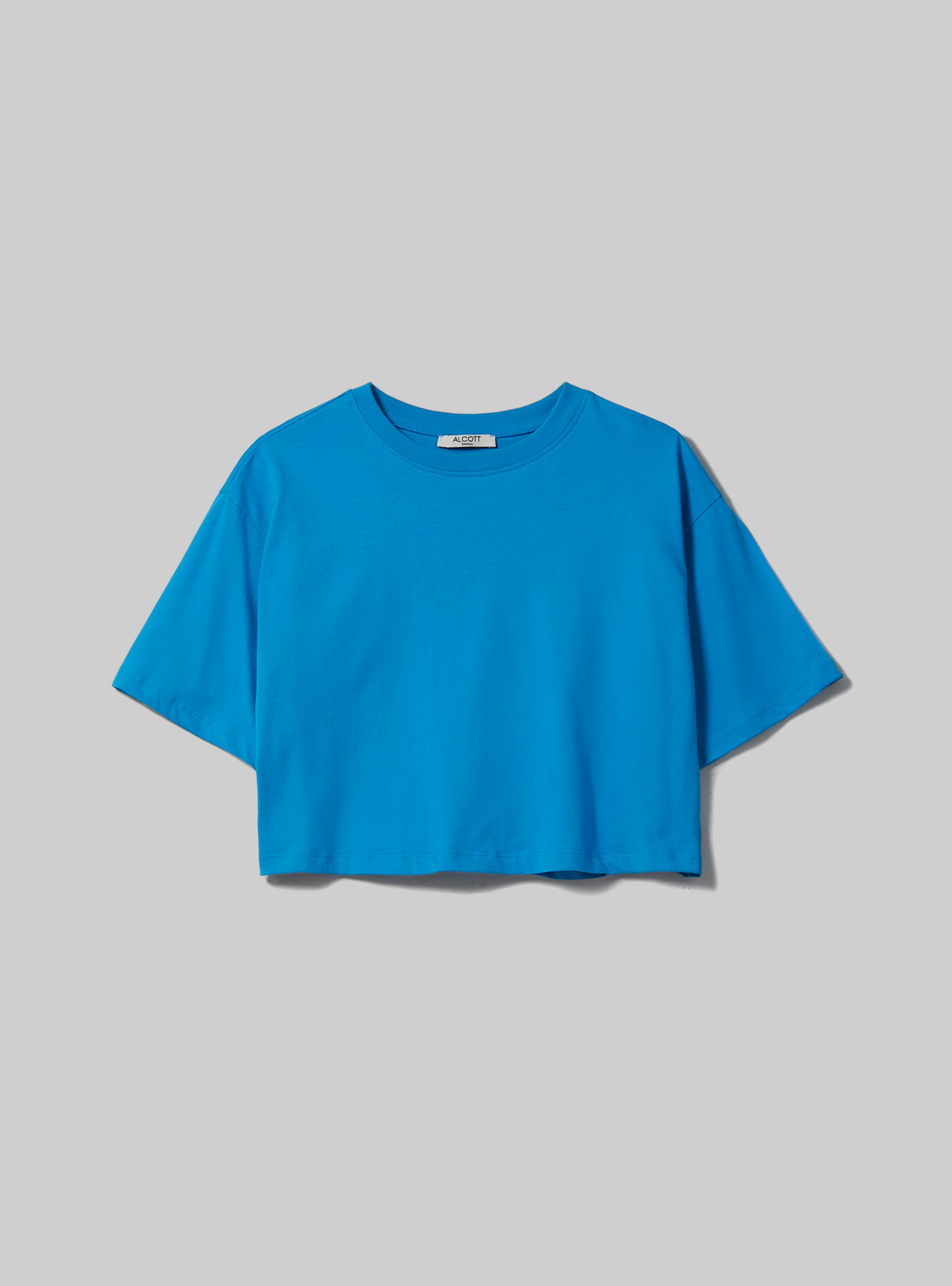 Maglietta cropped in cotone, RY2 ROYALE MEDIUM