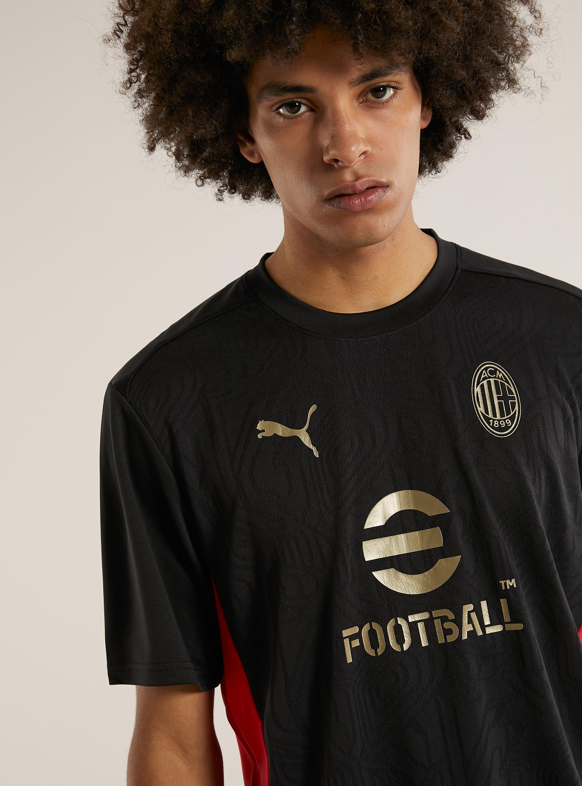 AC Milan / Alcott T-shirt, BK1 BLACK