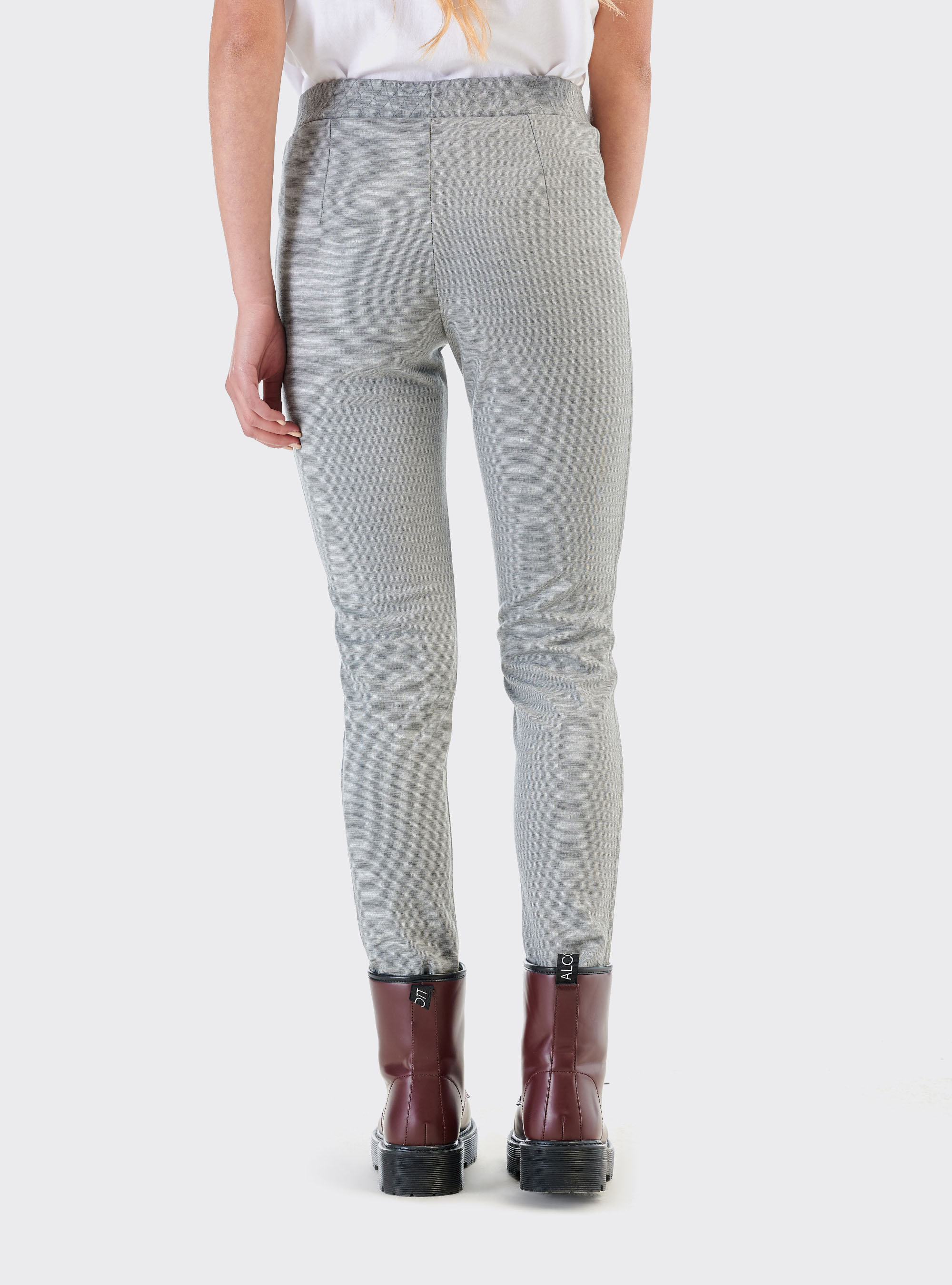 Front 2 zips, GREY MELANGE