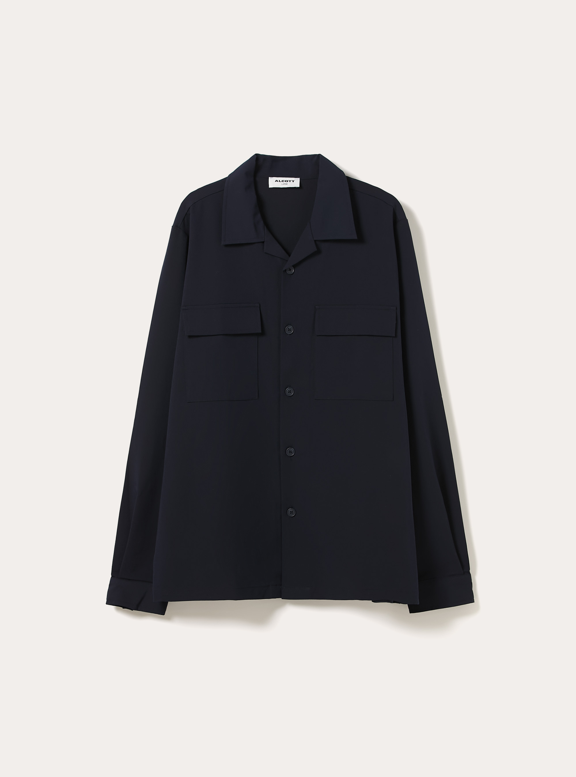 Camicia con tasconi, NA1 NAVY DARK