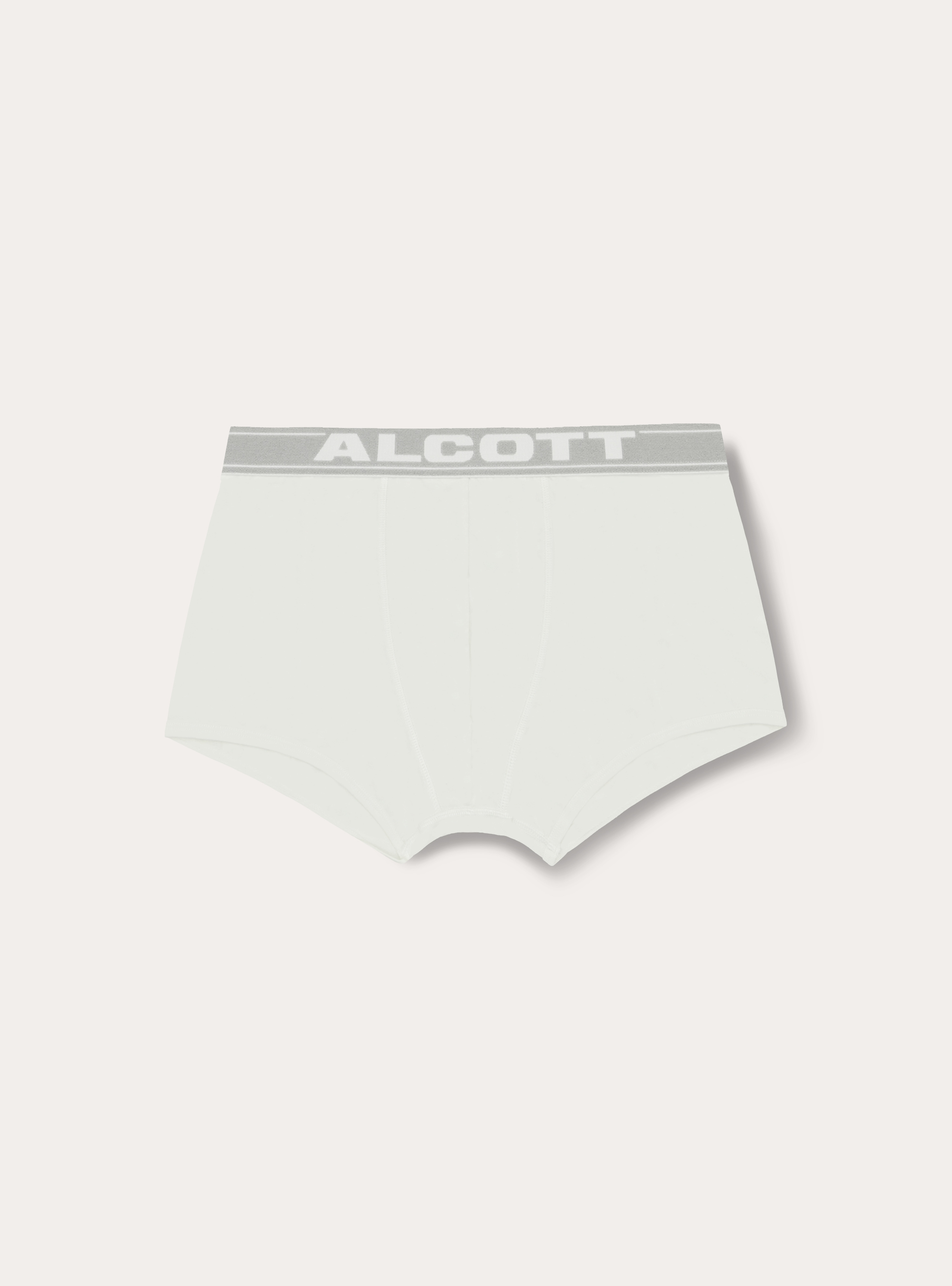 Boxer basico in jersey  elastico logato, WH2 WHITE