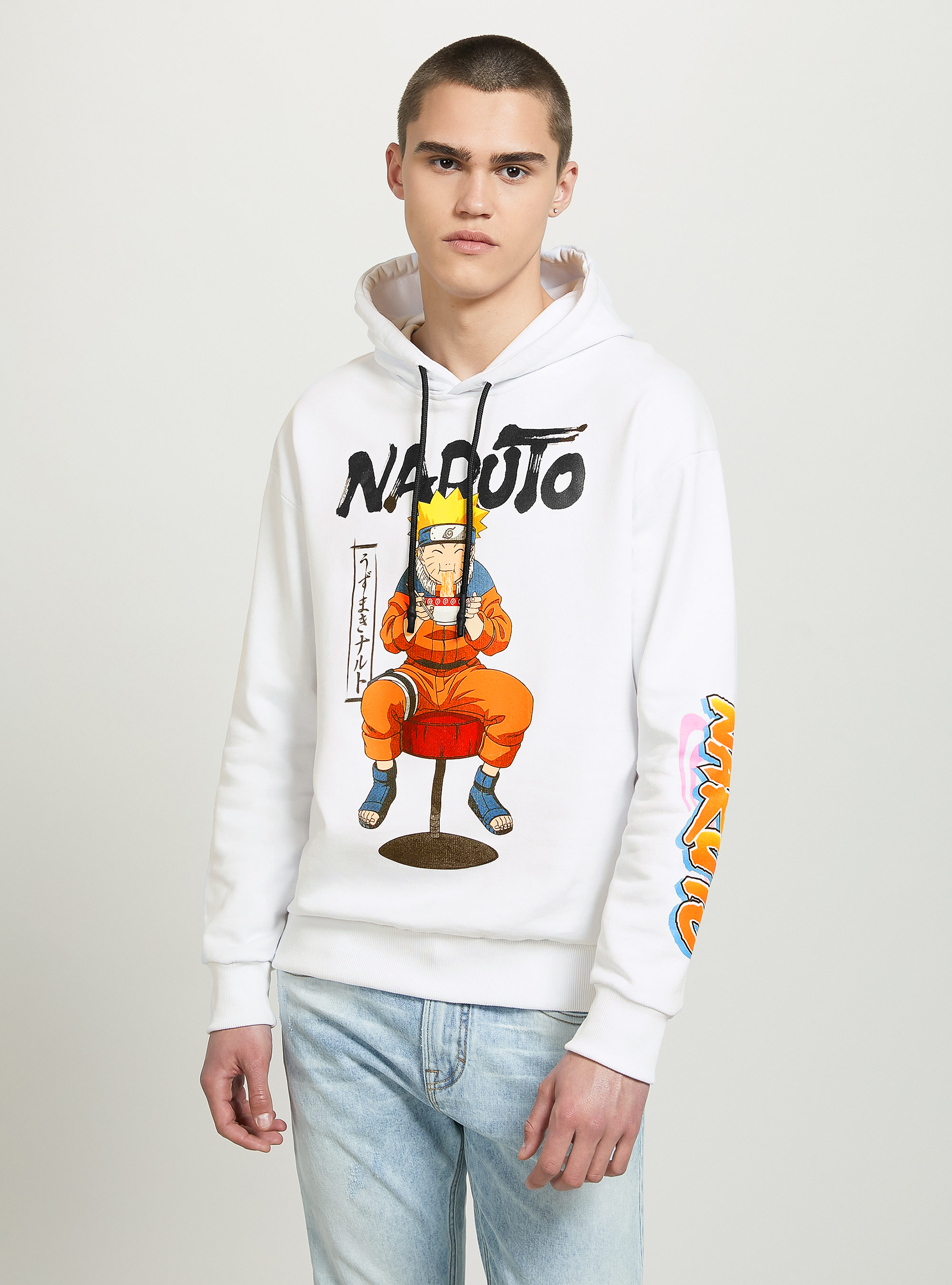 Naruto / Alcott Sudadera, WH1 OFF WHITE