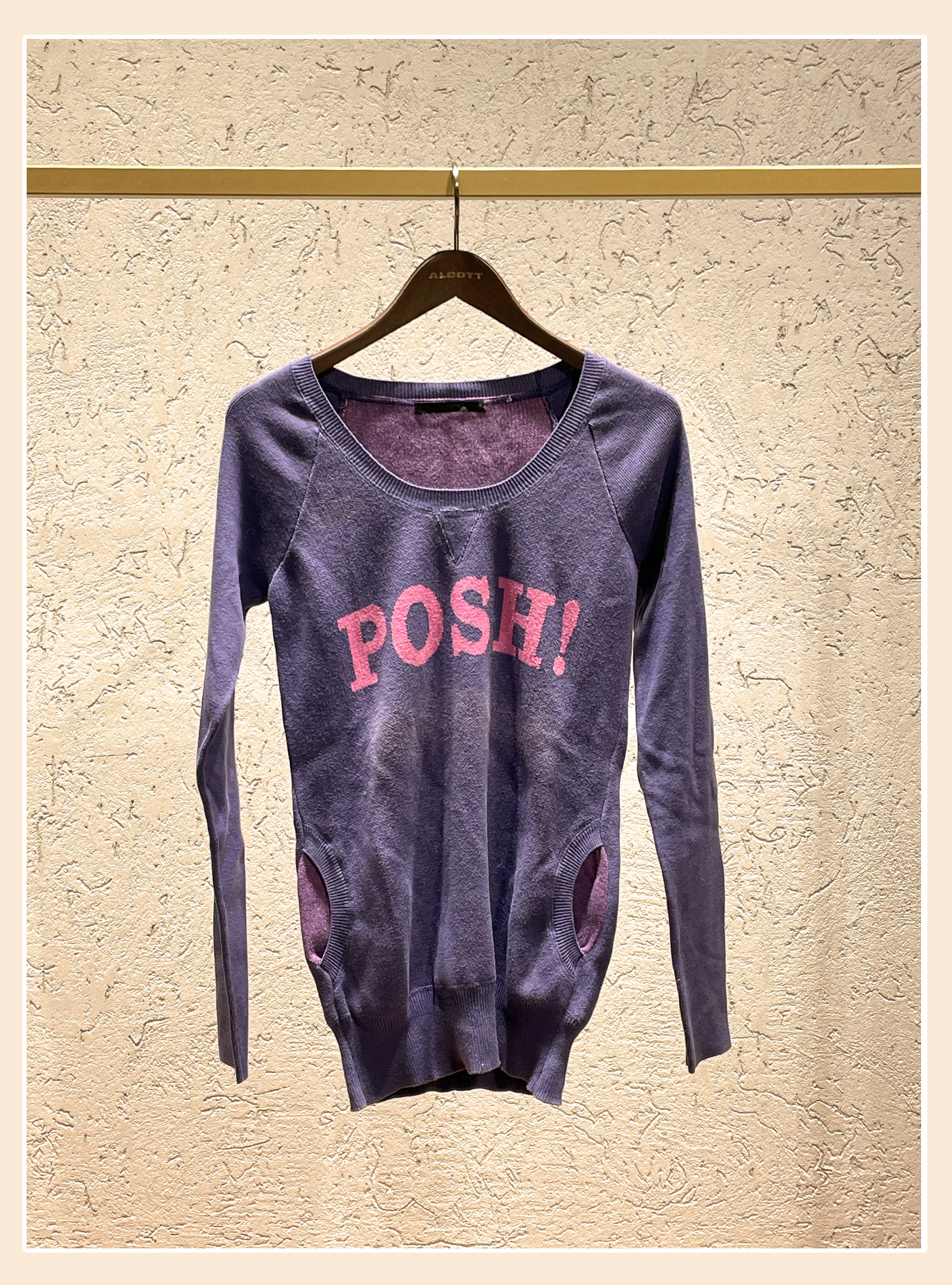 Printed sweatshirt, VIOLET