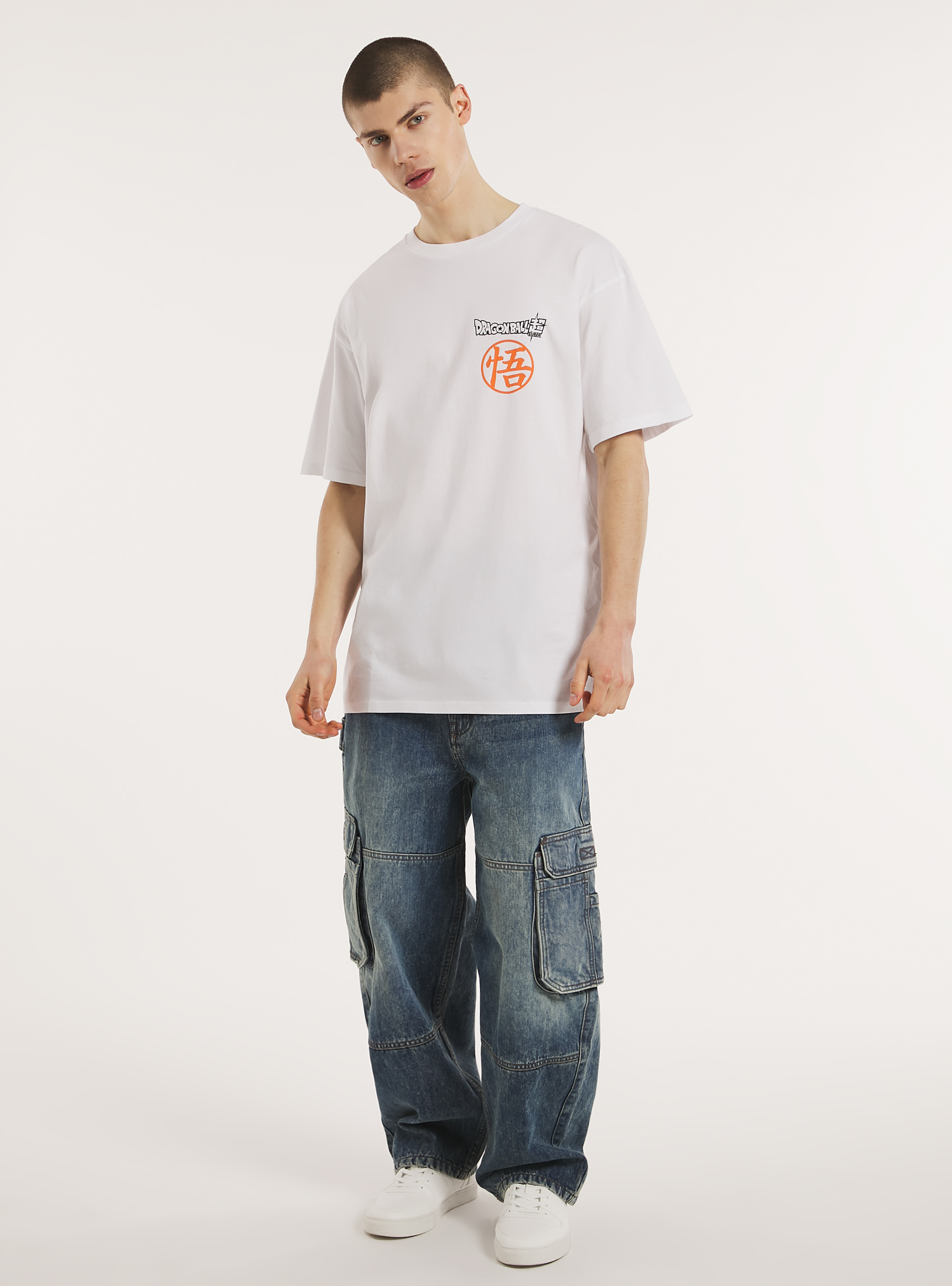 T-shirt Dragon Ball / Alcott, WH3 WHITE