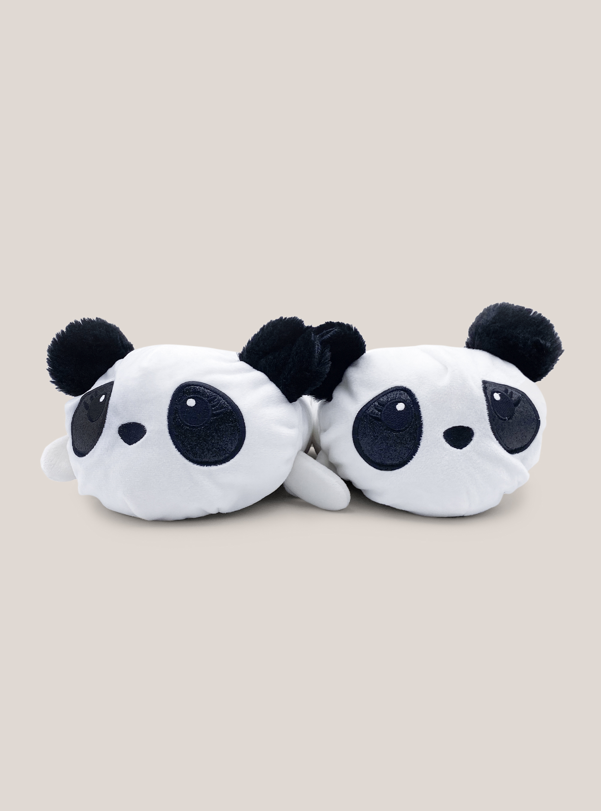 Pantofole panda con sleep mask, MULTICOLOR