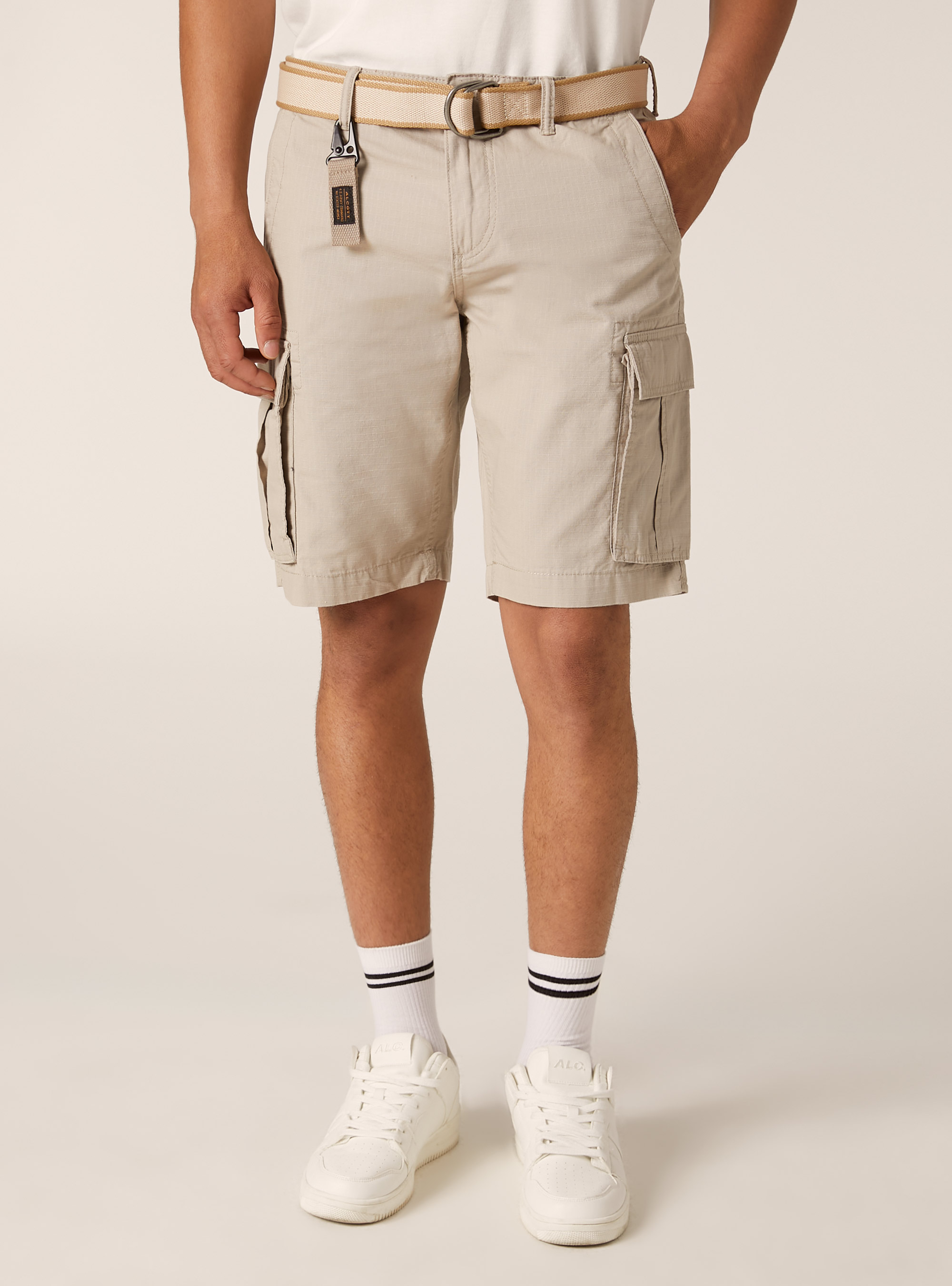 Ripstop cargo bermuda shorts, SA2 SAND MEDIUM
