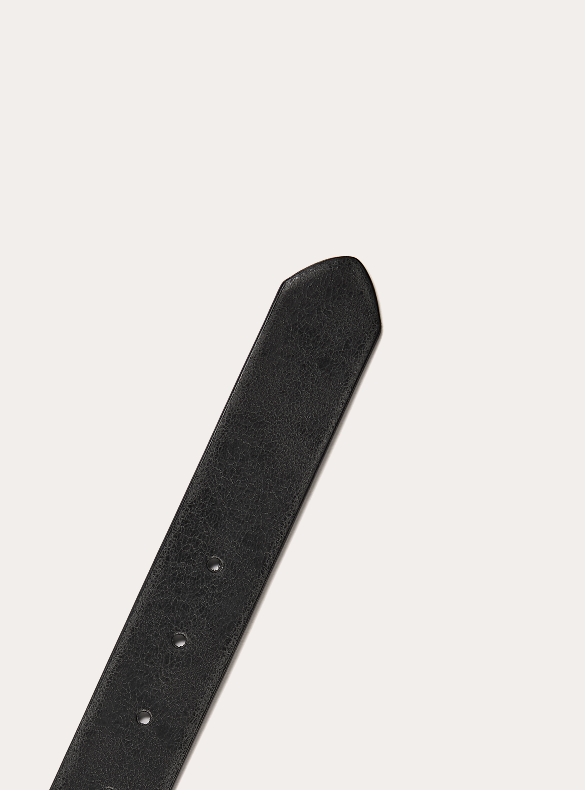 Gürtel mit rechteckiger Schnalle in Wascheffekt, BK1 BLACK