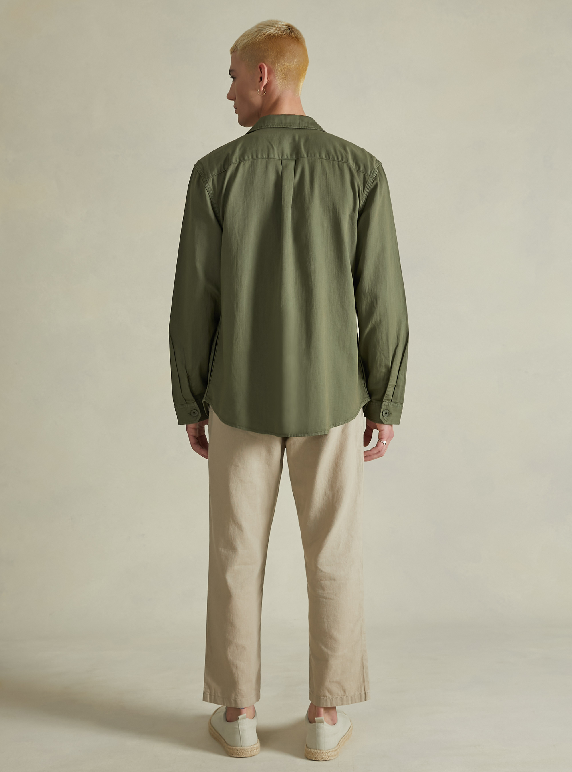 Giacca camicia in misto lino, KY3 KAKY LIGHT